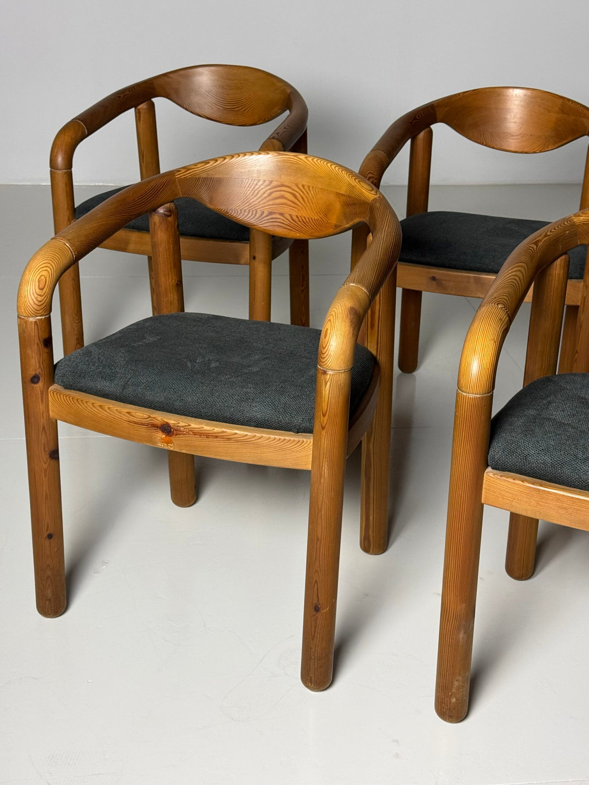 Set of Six Rainer Daumiller Dining Chairs, Denmark, 1970s, photo 2