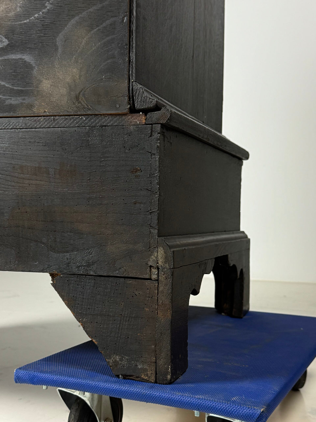 English Oak Chest on Stand, 19th Century, photo 8