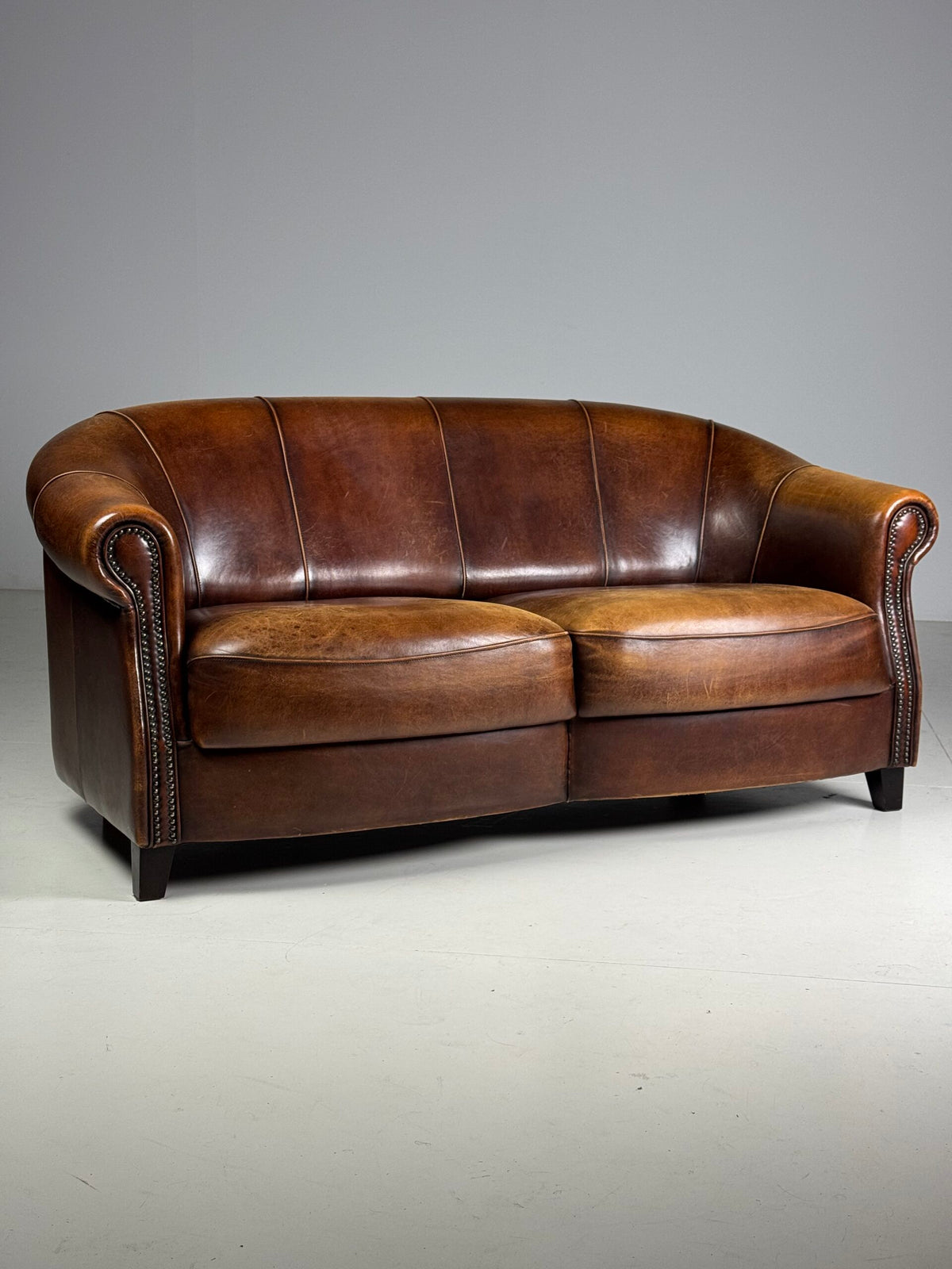 Dutch Sheepskin Two Seater Sofa by Joris, photo 1