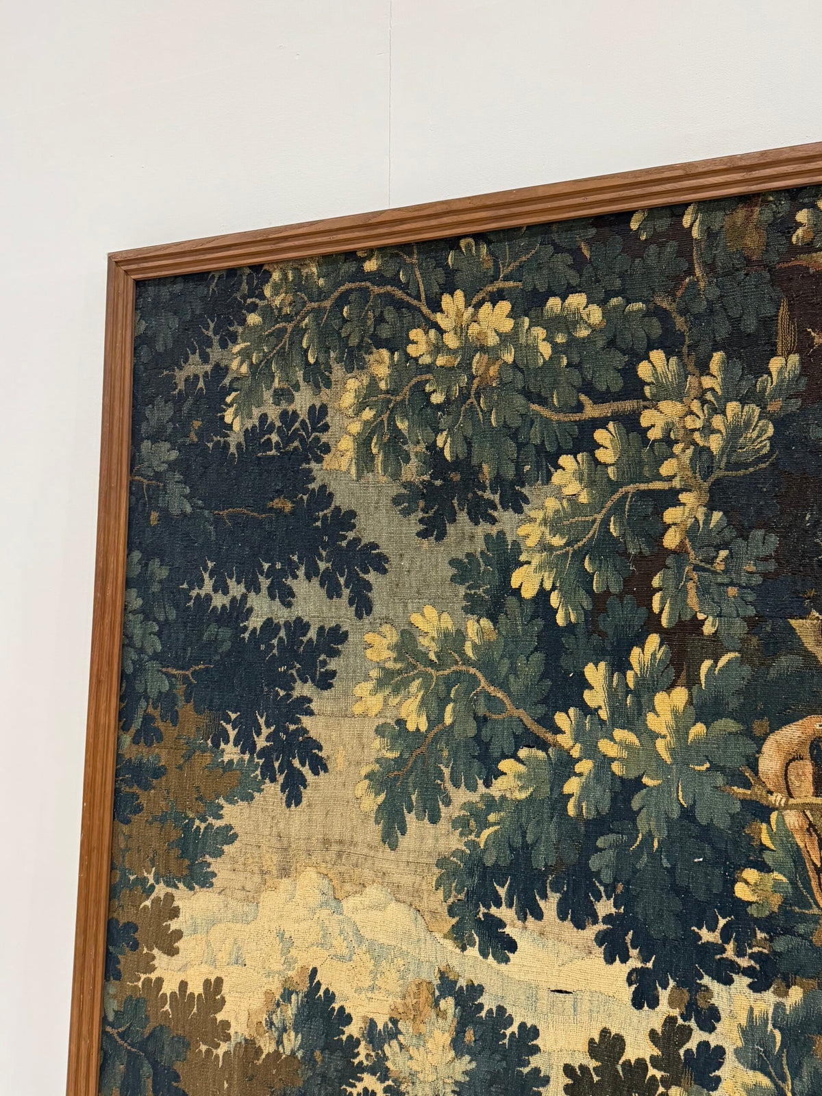 Pair of Framed 18th Century Aubusson Tapestries, France, photo 18