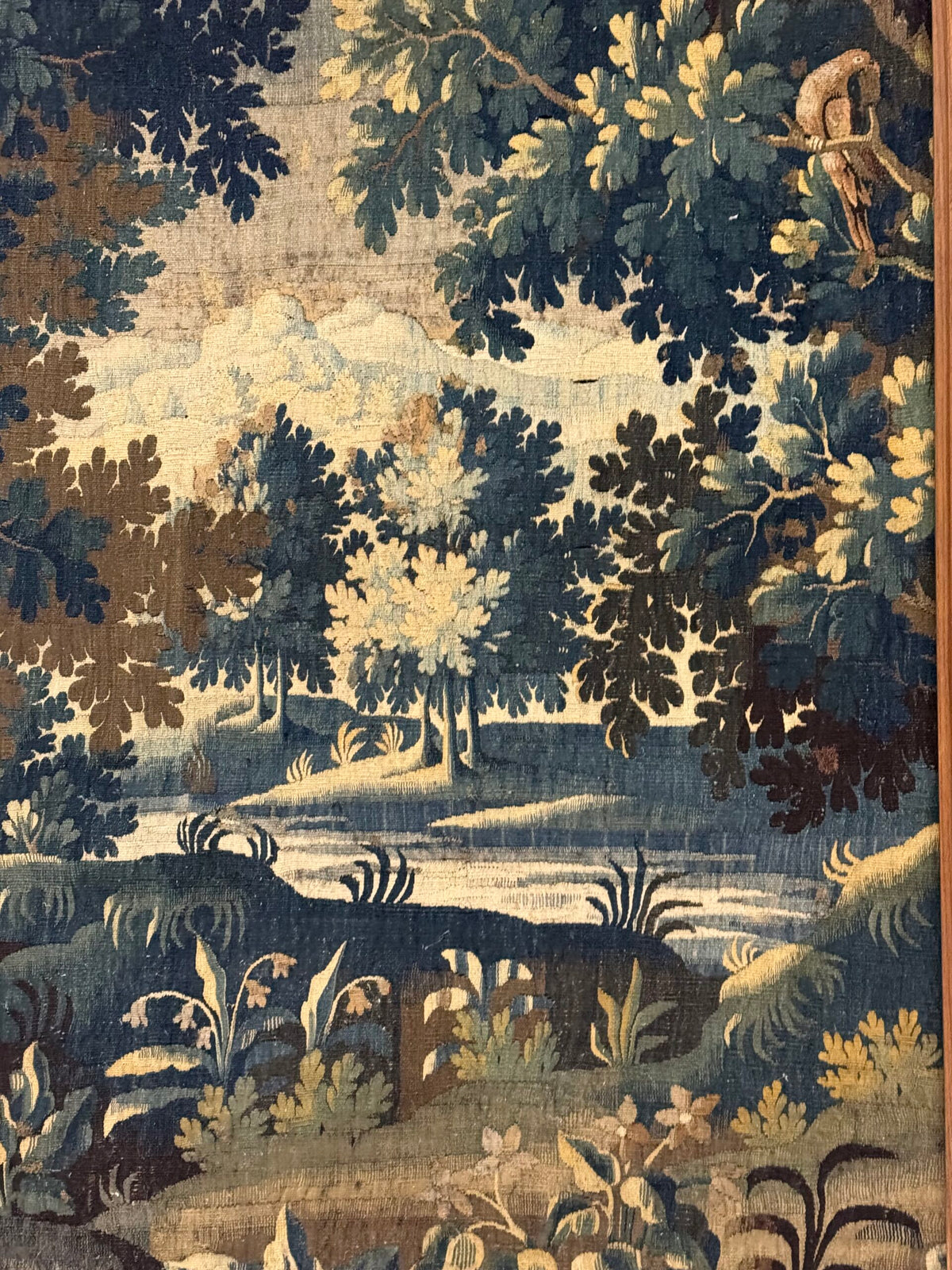 Pair of Framed 18th Century Aubusson Tapestries, France, photo 14