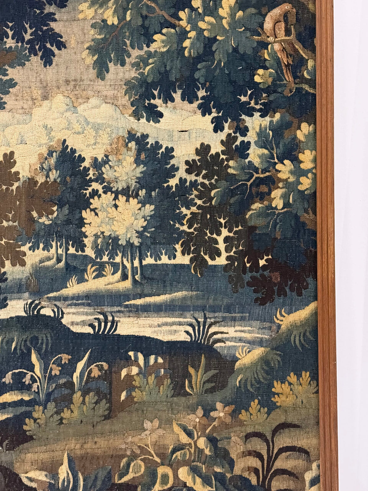Pair of Framed 18th Century Aubusson Tapestries, France, photo 13