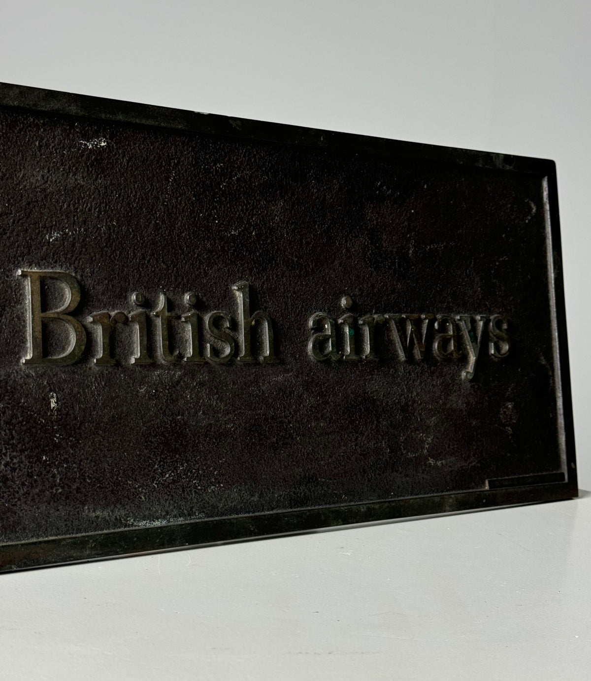 Bronze British Airways Plaque, c. 1974 to 1985, photo 19