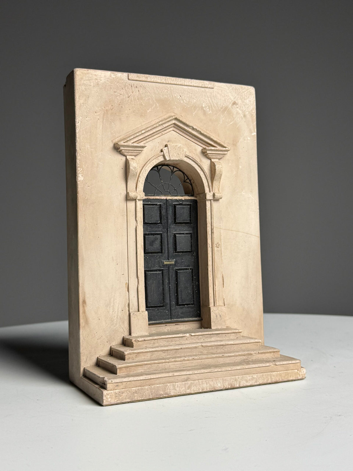 Architectural Scale Model of an Entrance with Doors and Stairs, photo 11