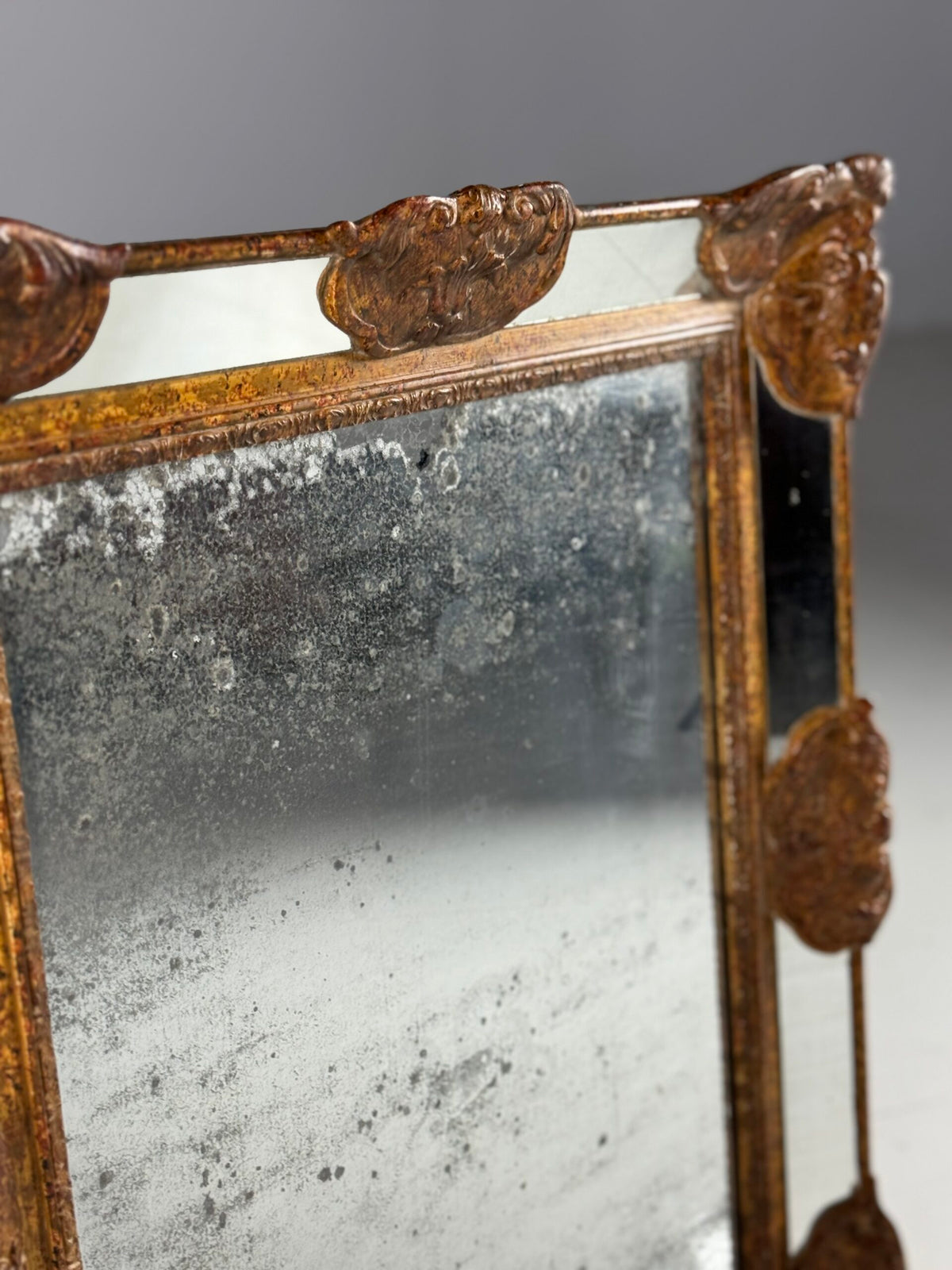 French Mirror with Inset Mirror Glass, Late 19th Century, photo 14