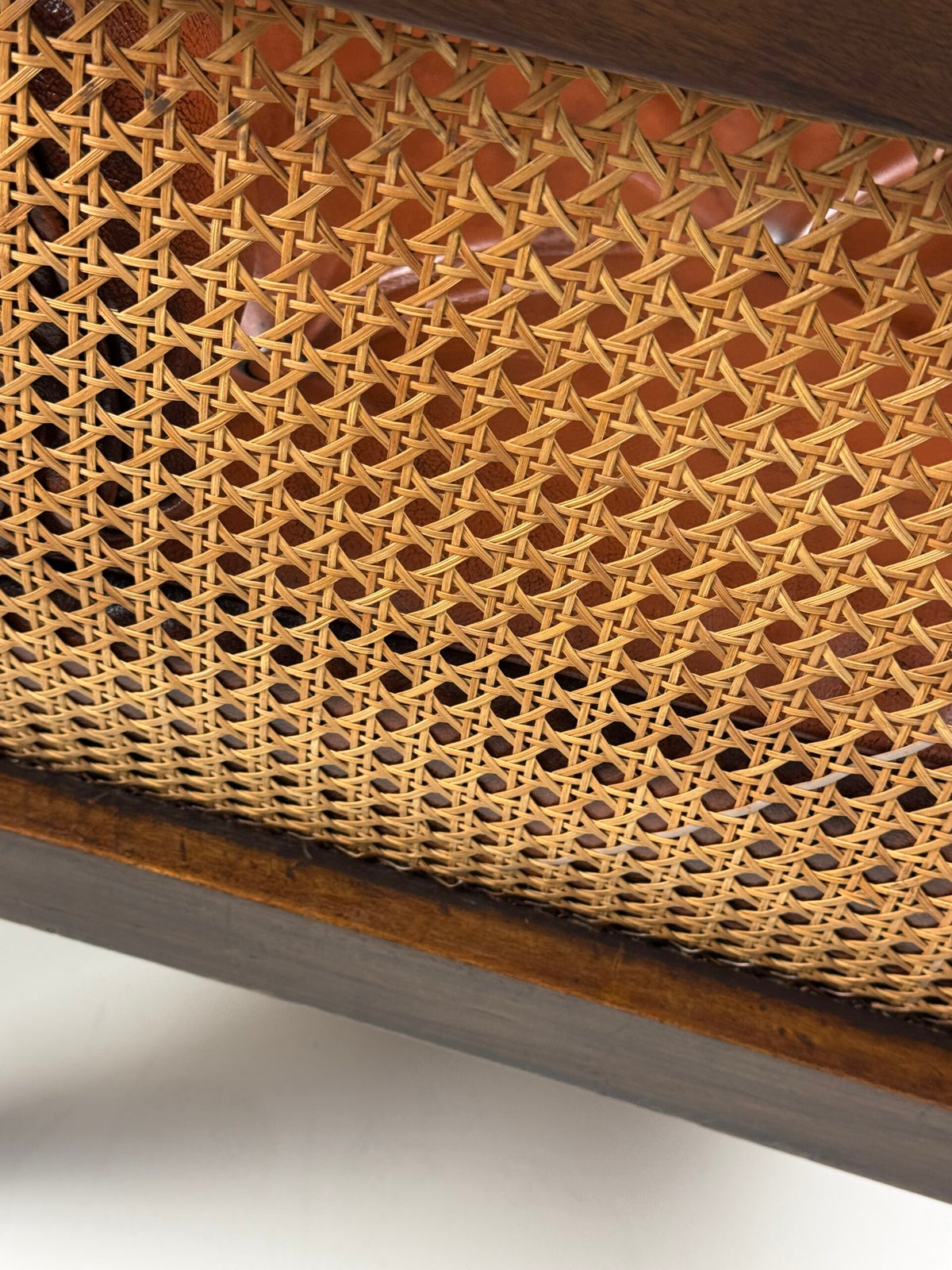English Mahogany Library Bergere Chair, George IV, 1825, photo 14