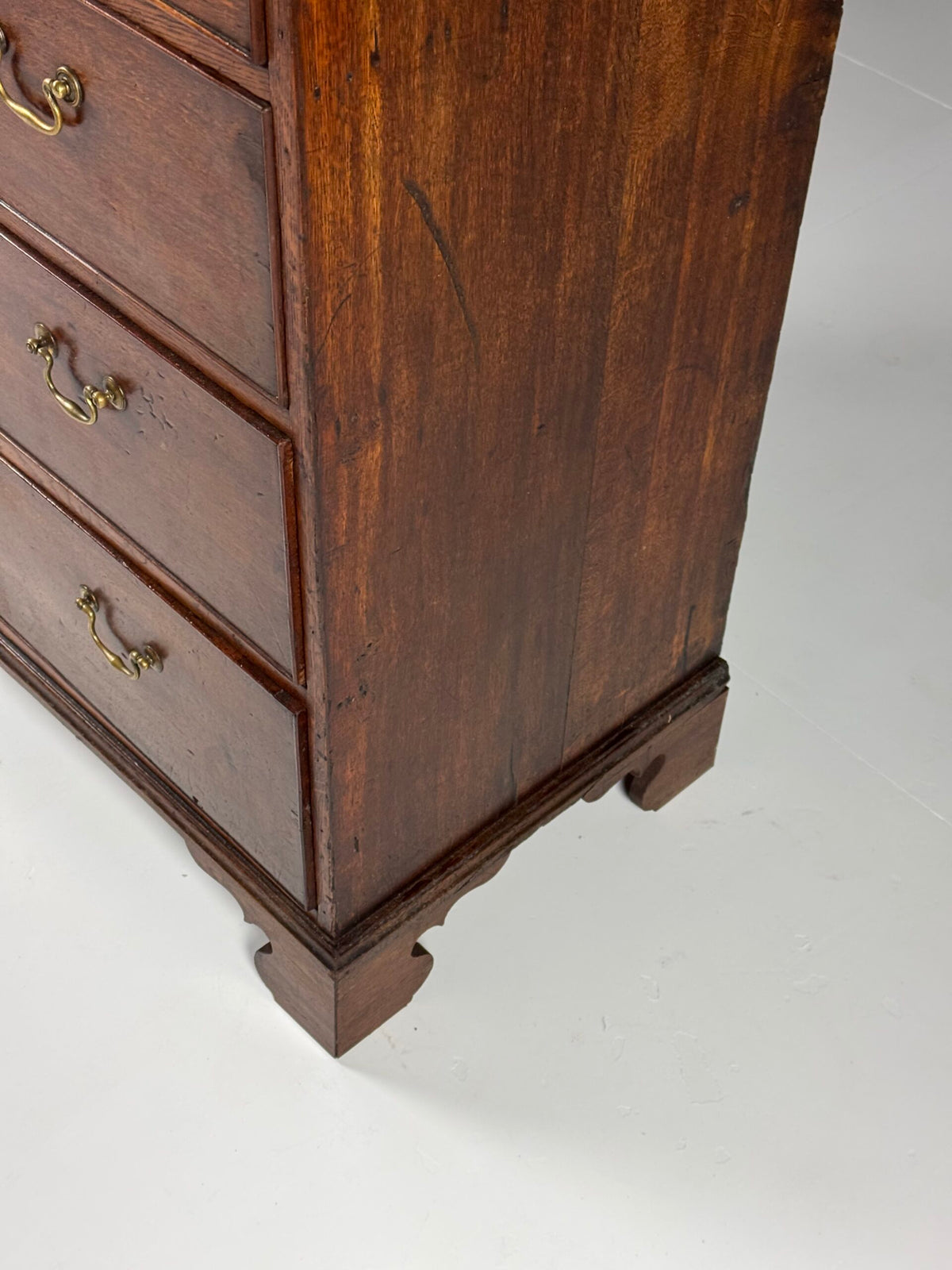 English Oak Tallboy Chest of Drawers, Early 19th Century, photo 12