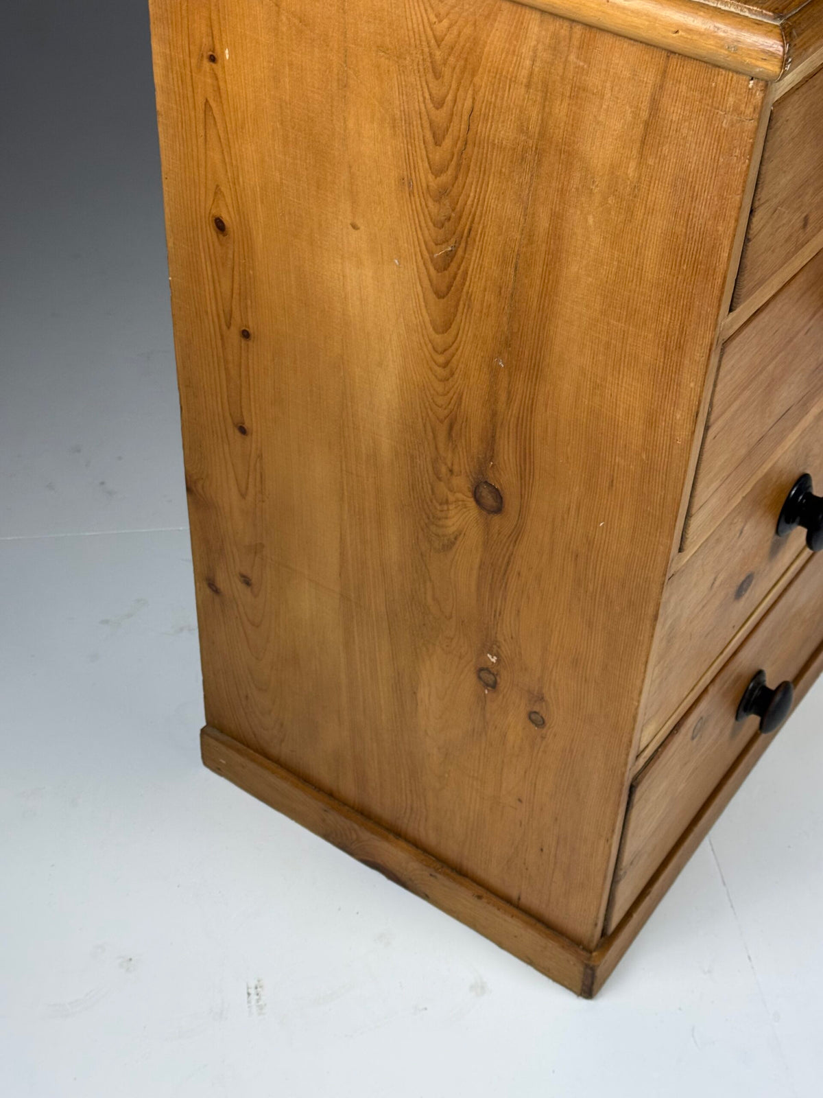 English Solid Pine Chest of Drawers, 19th Century, photo 5