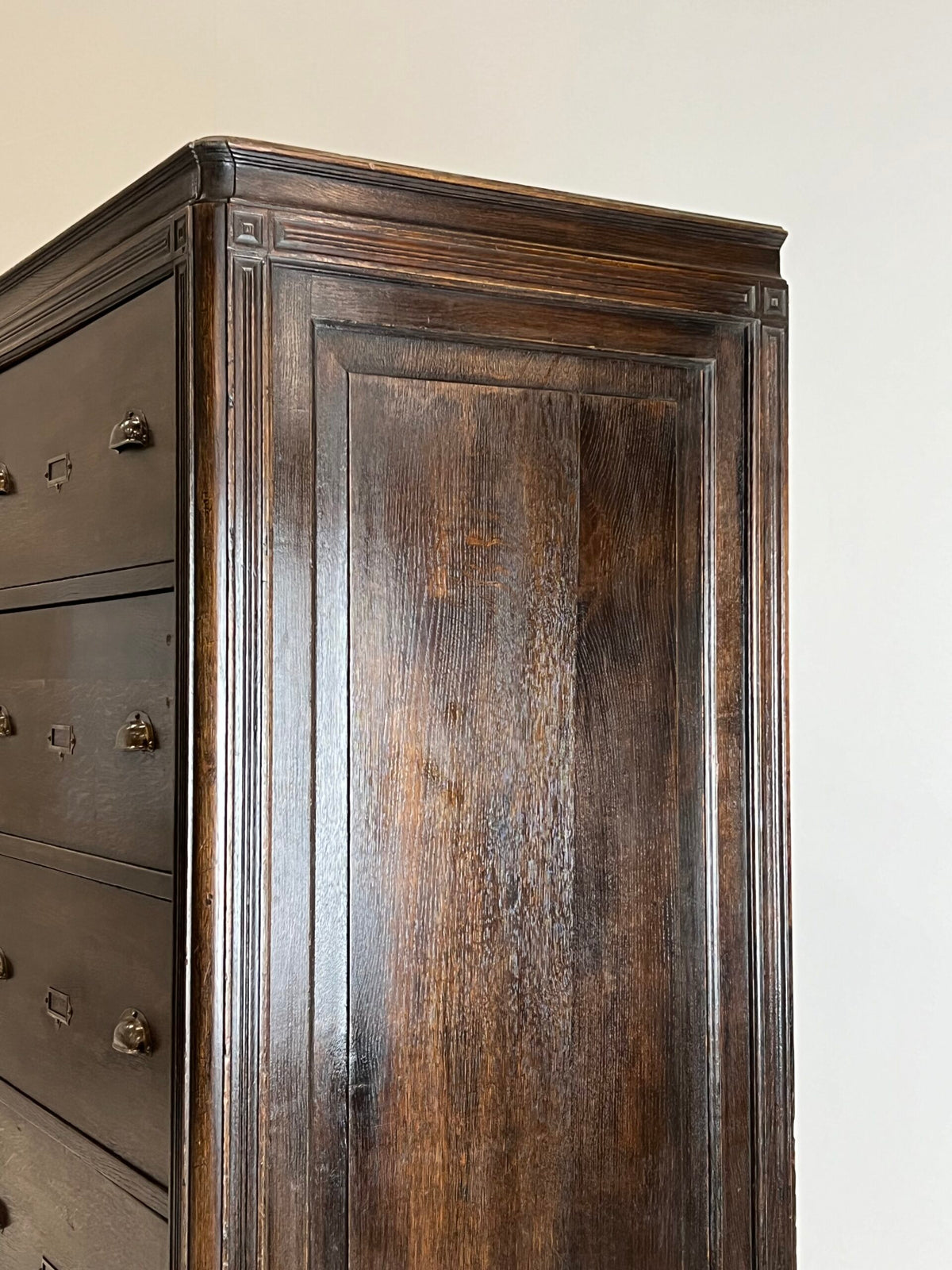 Solid Oak Apothecary Cabinet, Belgium c. 1900, photo 7