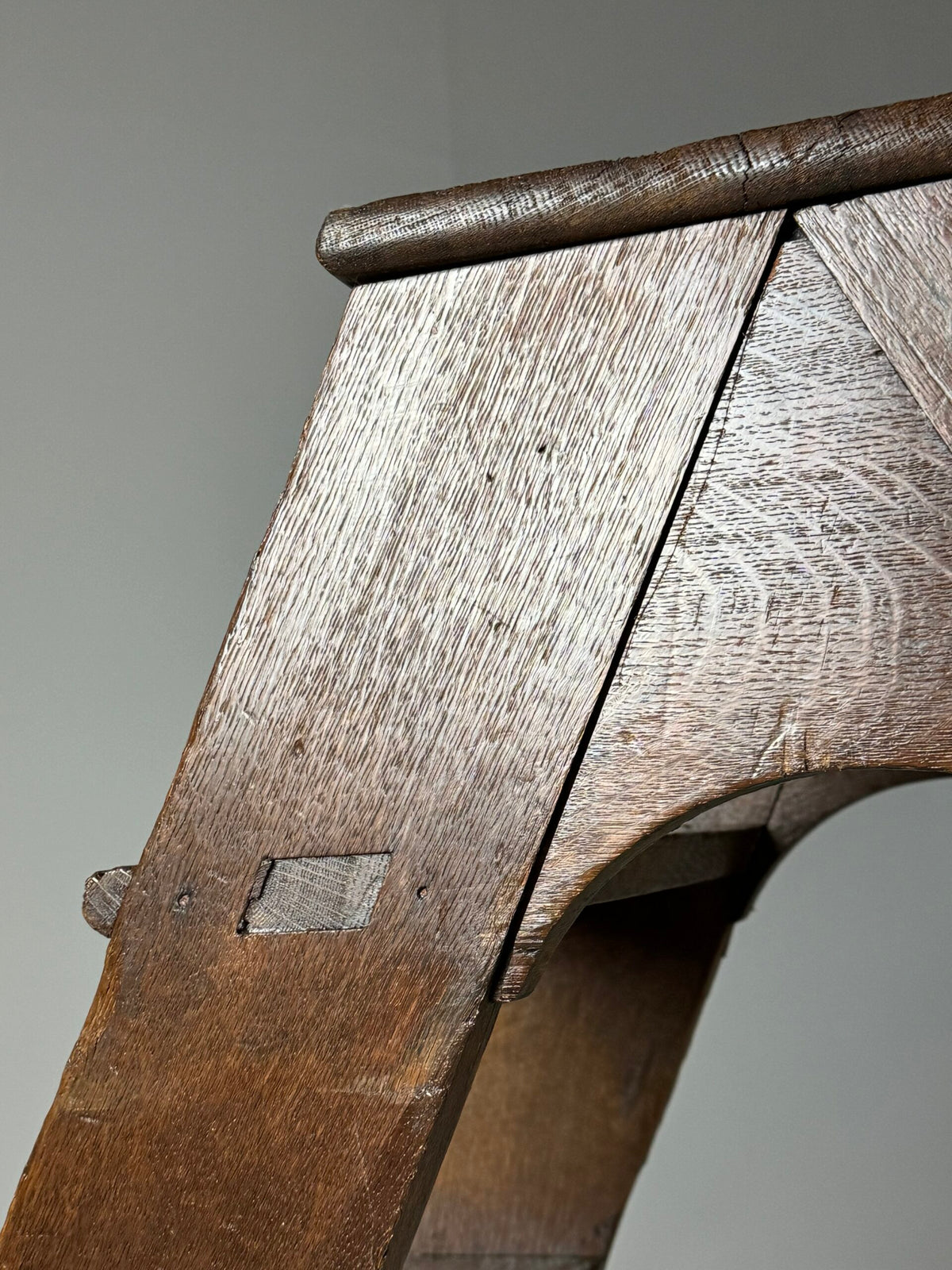 Antique Oak Library Steps, 19th Century, photo 11