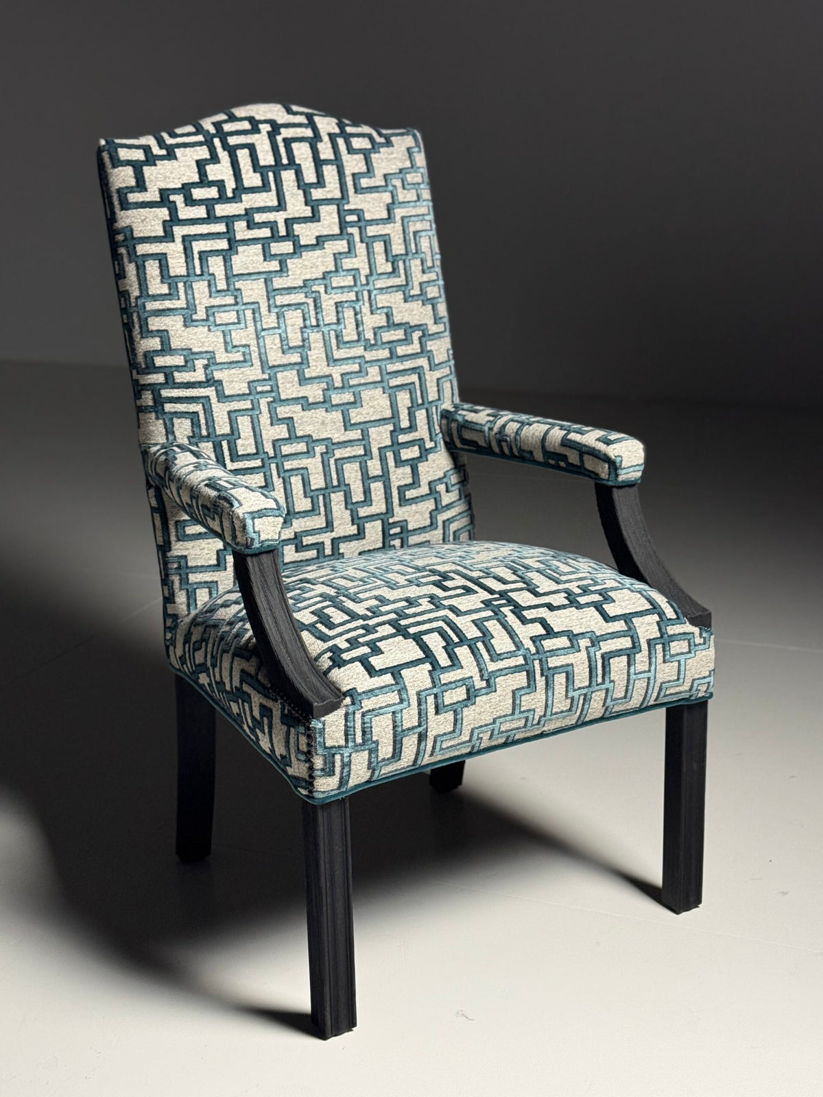 Set of Eight Classic Dining Chairs, Late 20th Century, photo 11