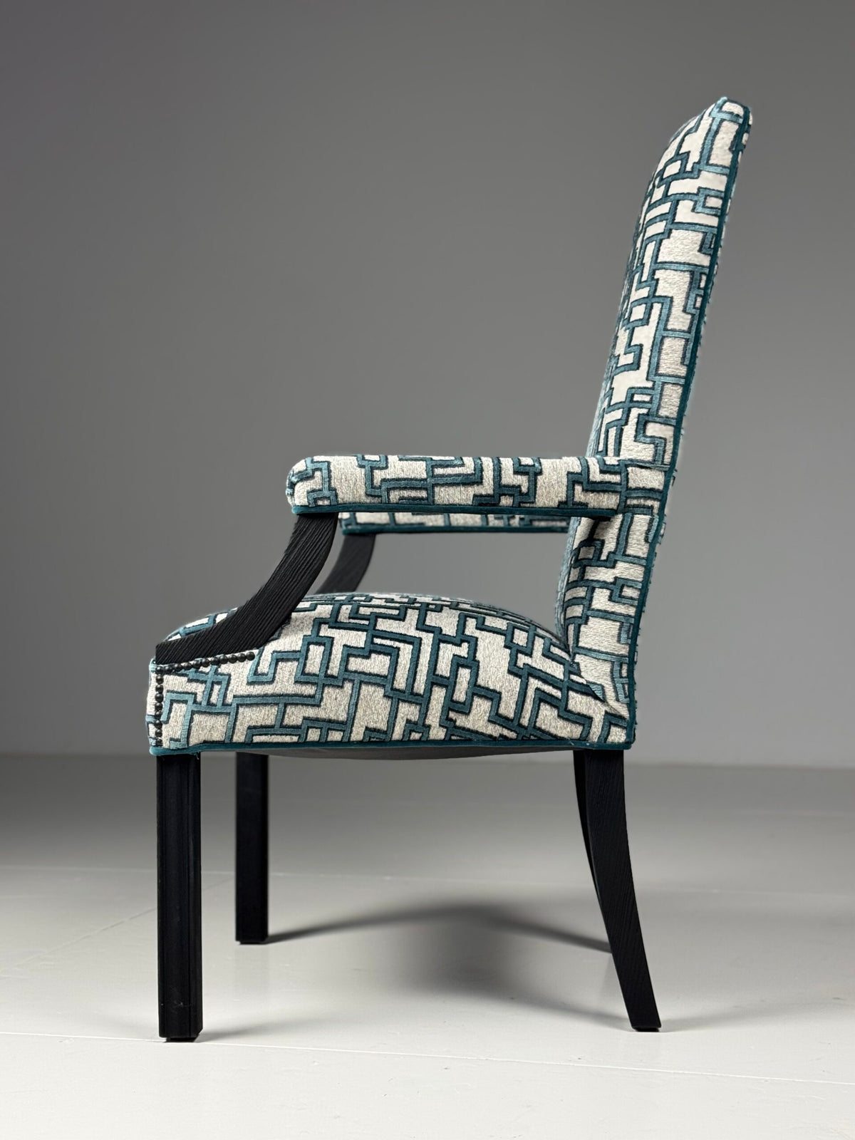 Set of Eight Classic Dining Chairs, Late 20th Century, photo 30