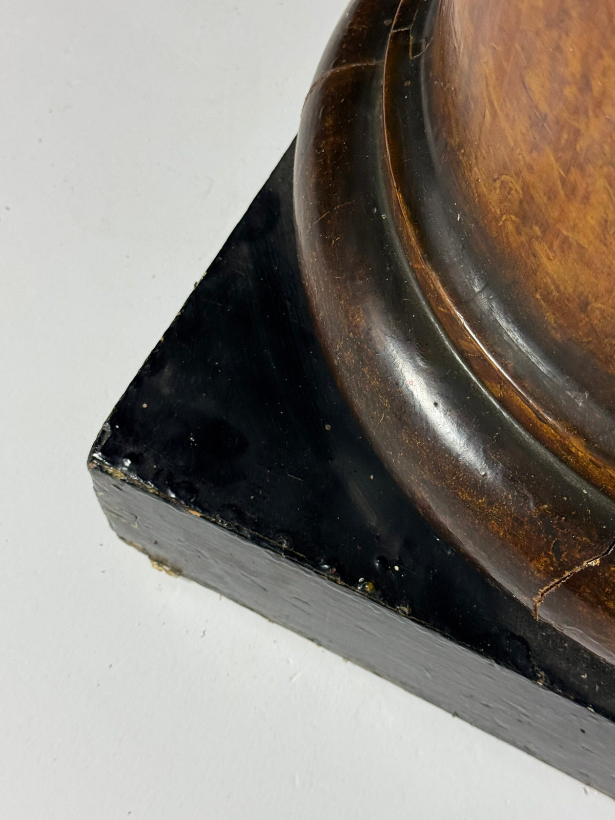 Wooden Faux Bois Column Pedestal, 19th Century, photo 10