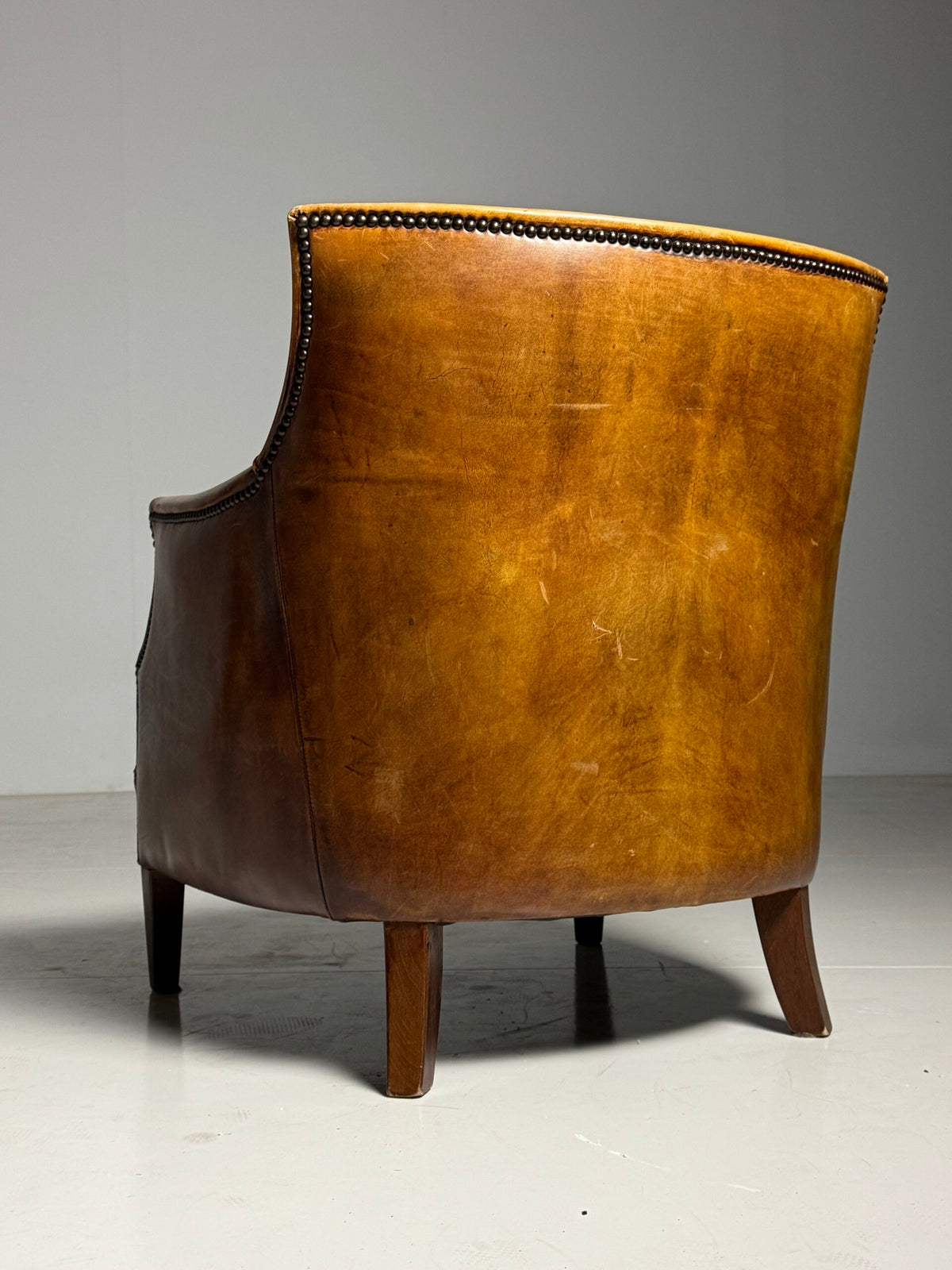 Sheepskin Club Chair in Country House Style, photo 4