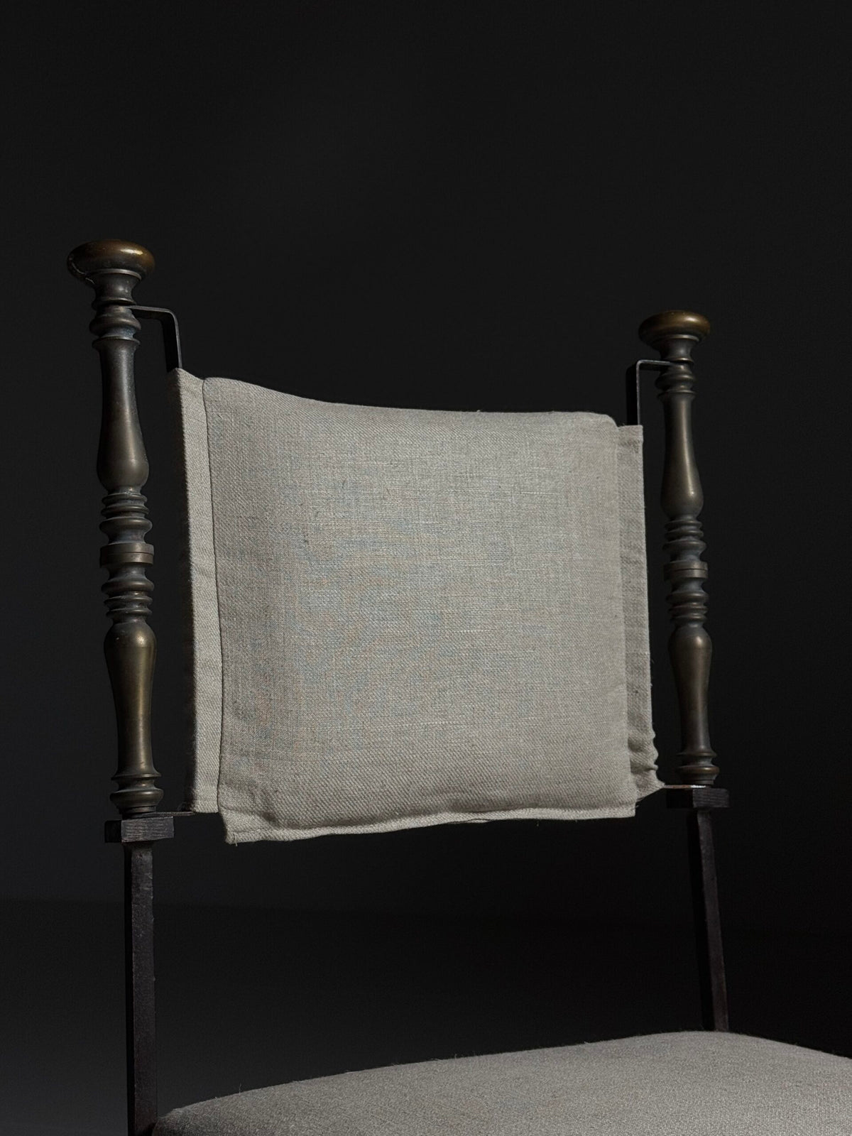 Set of Four Italian Savonarola Chairs, c. 1900, photo 6