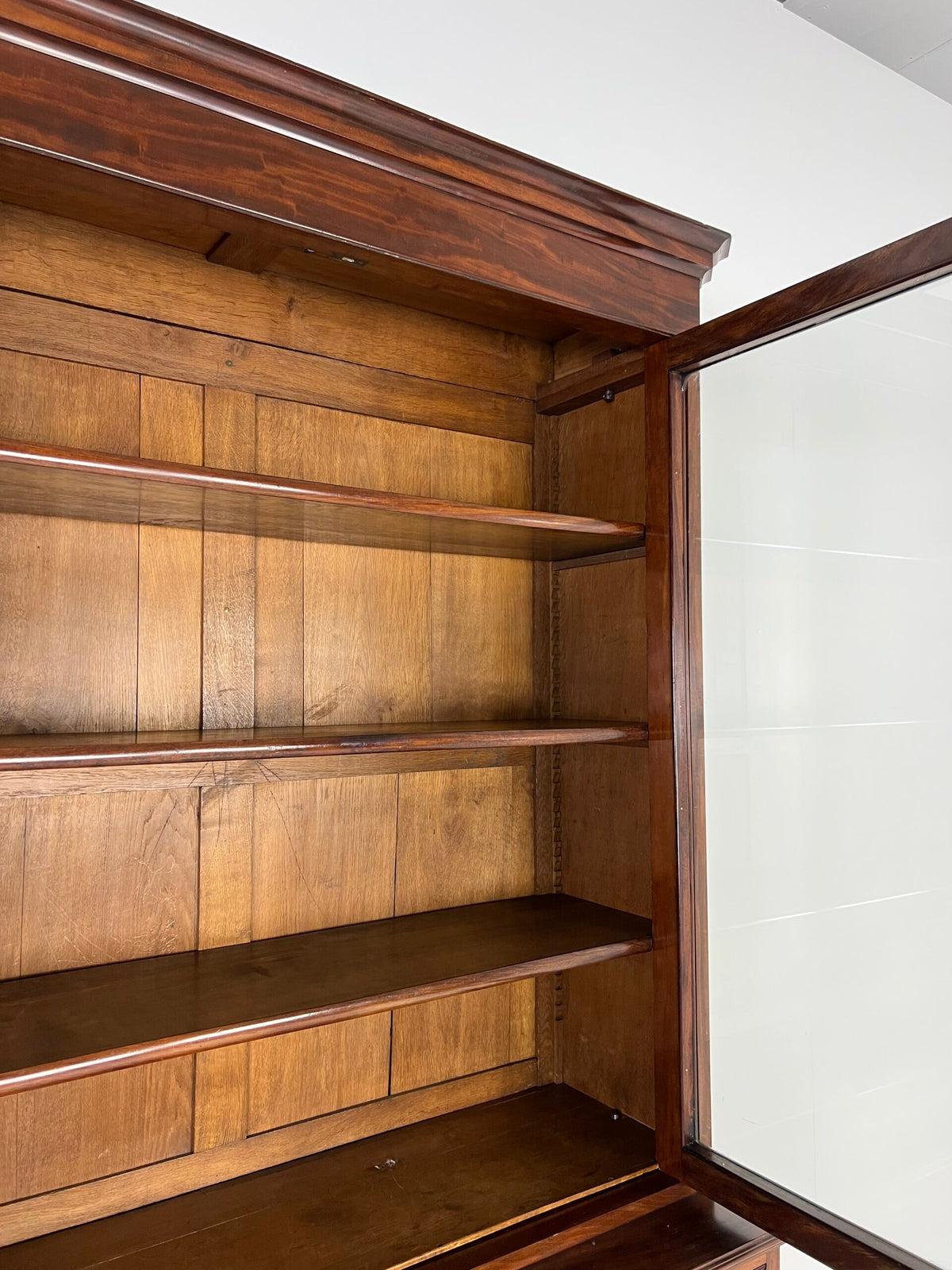 Mahogany Bookcase or Display Cabinet, Late 19th Century, photo 7
