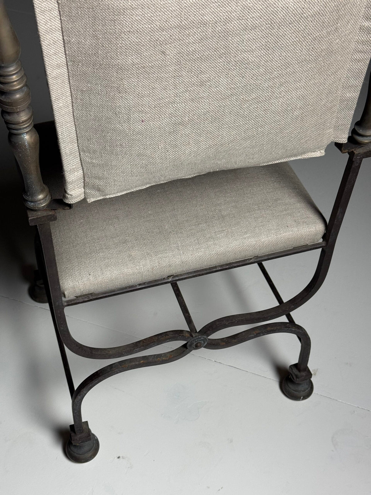 Set of Four Italian Savonarola Chairs, c. 1900, photo 21