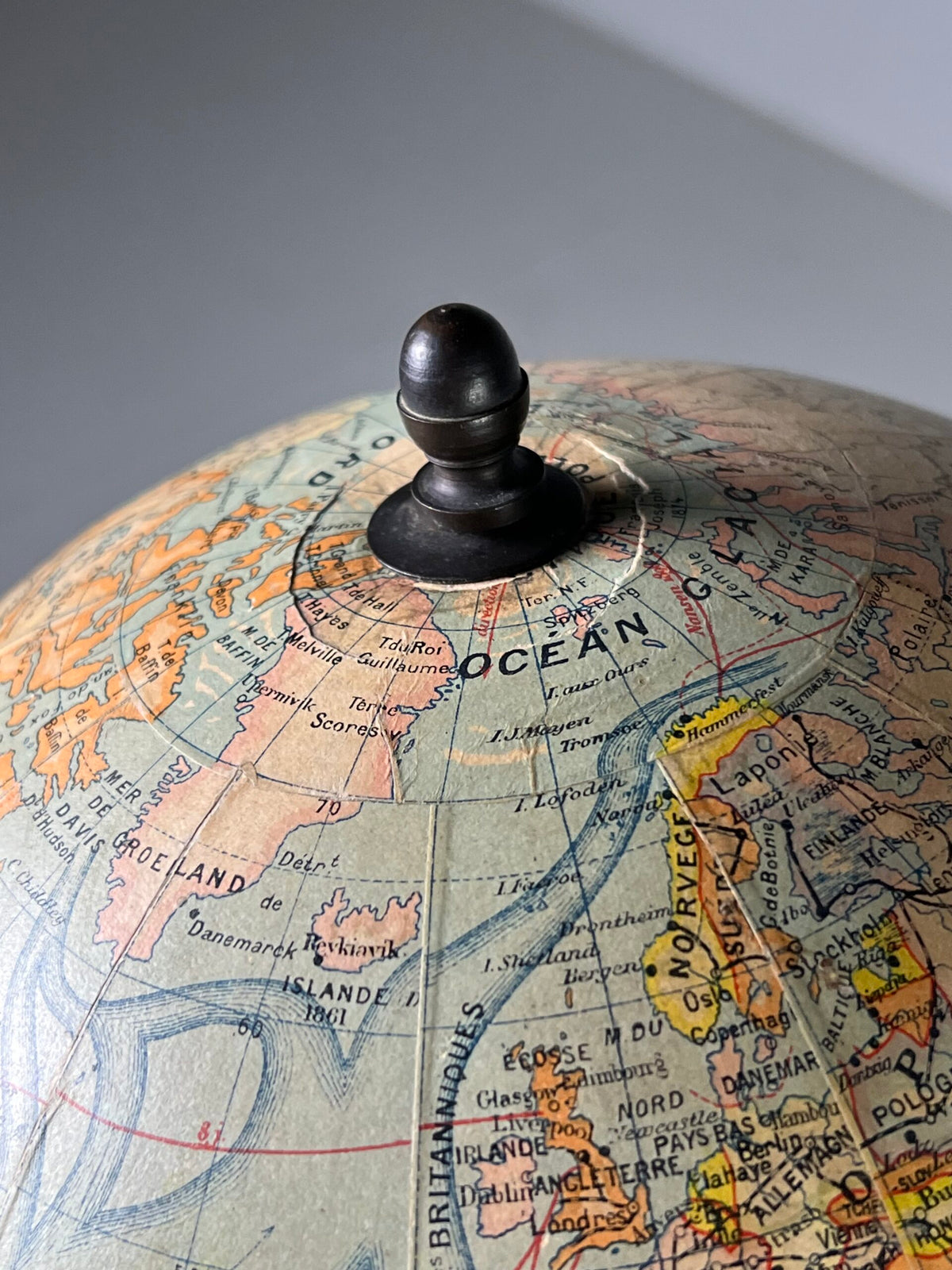Globe by J. Forest, Paris, c. 1900, photo 10