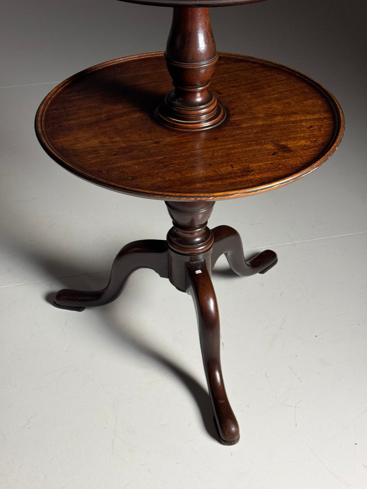 English Tripod Etagere Table, 19th Century, photo 16