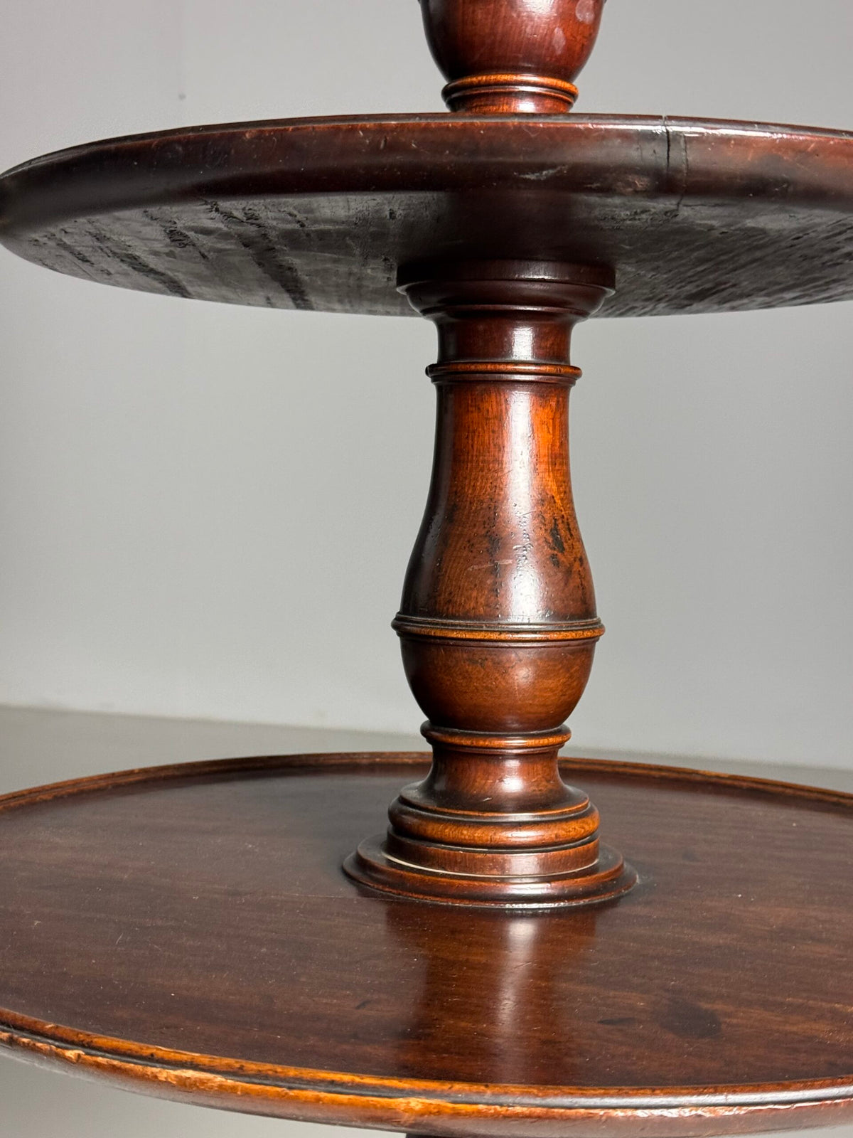 English Tripod Etagere Table, 19th Century, photo 9