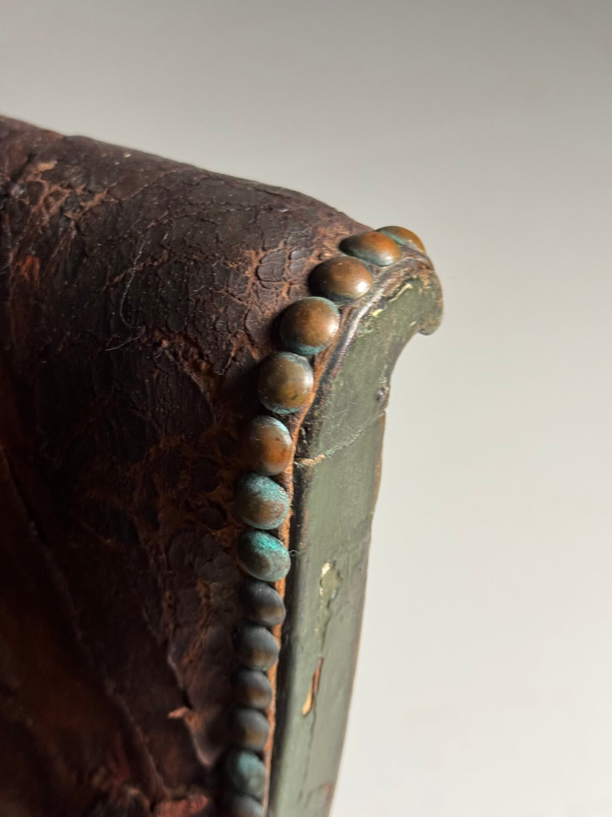 Venetian Gondola Chair with Original Polychrome, 18th Century, photo 31