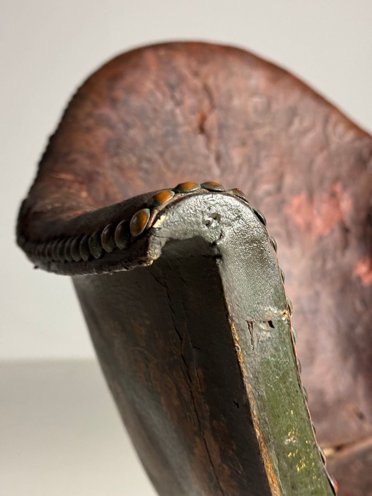 Venetian Gondola Chair with Original Polychrome, 18th Century, photo 30
