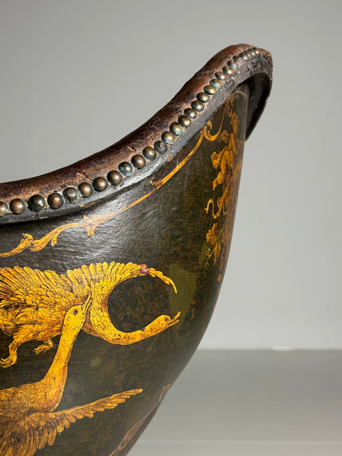 Venetian Gondola Chair with Original Polychrome, 18th Century, photo 17