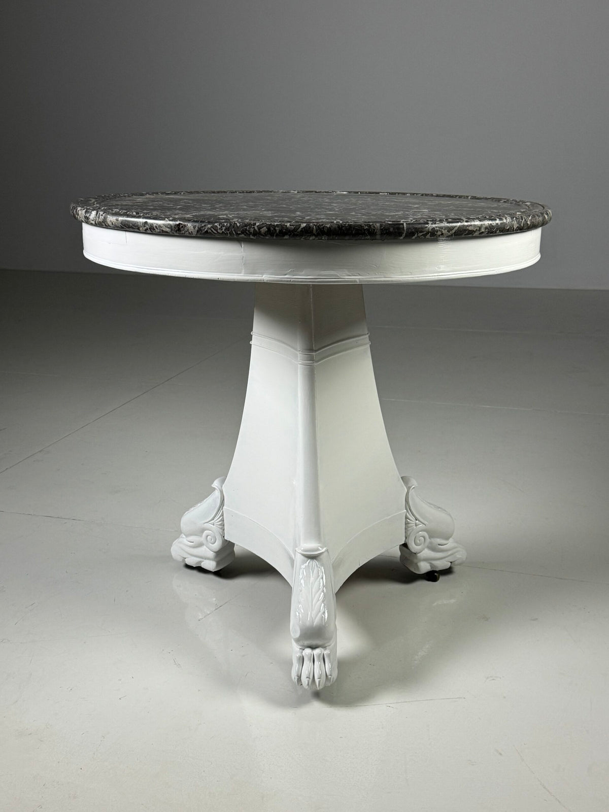 Early 19th Century White Painted Gueridon Center Table, France, photo 2
