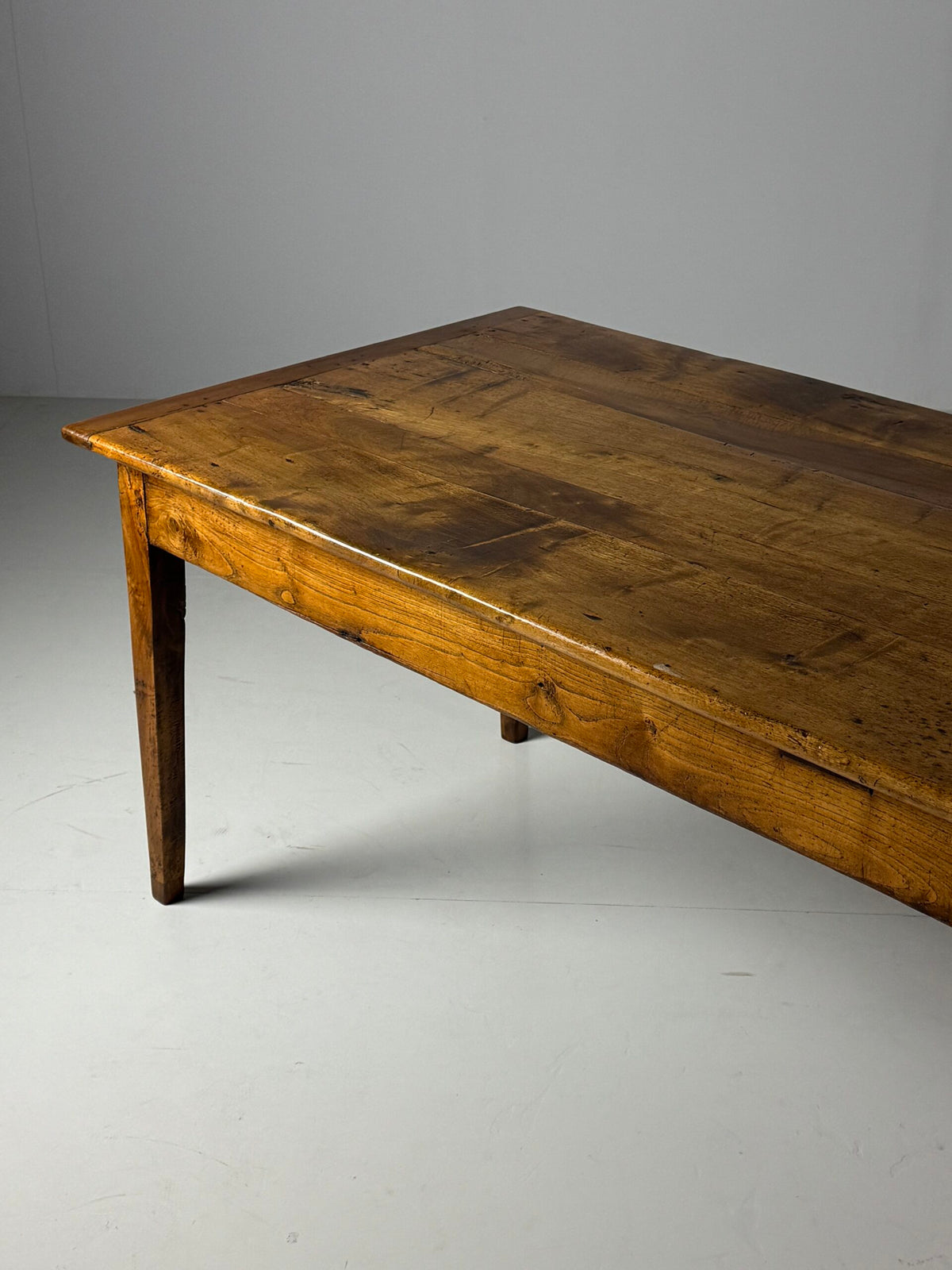 French Farmhouse Dining Table with End Drawers, Early 19th Century, photo 13