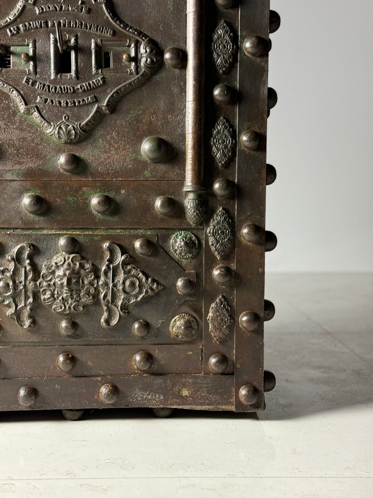French Hobnail Safe by Magaud de Charf, Marseille, 1850 to 1890, photo 7