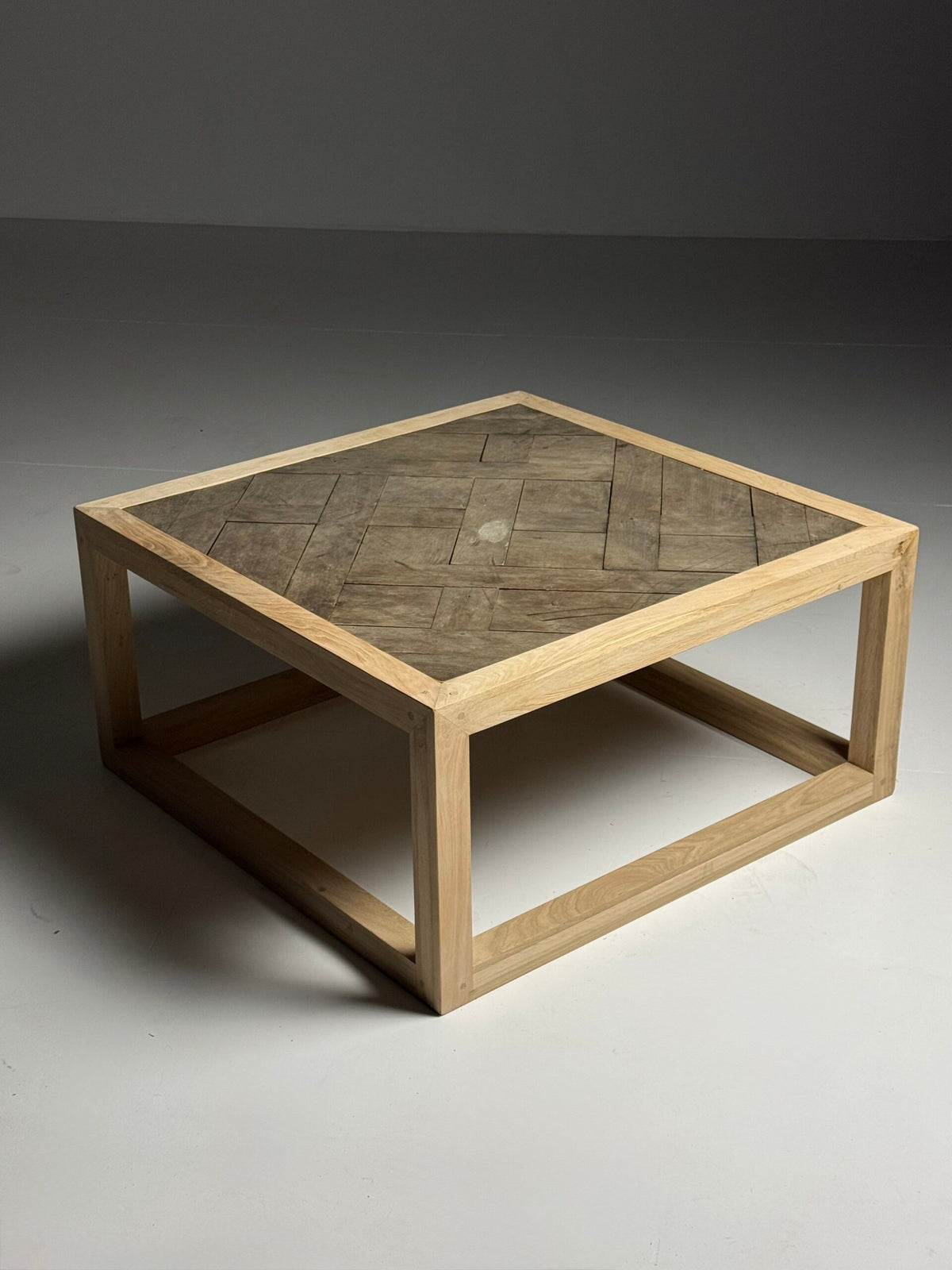 Versailles Coffee Table from a 19th Century Floor Panel, photo 1