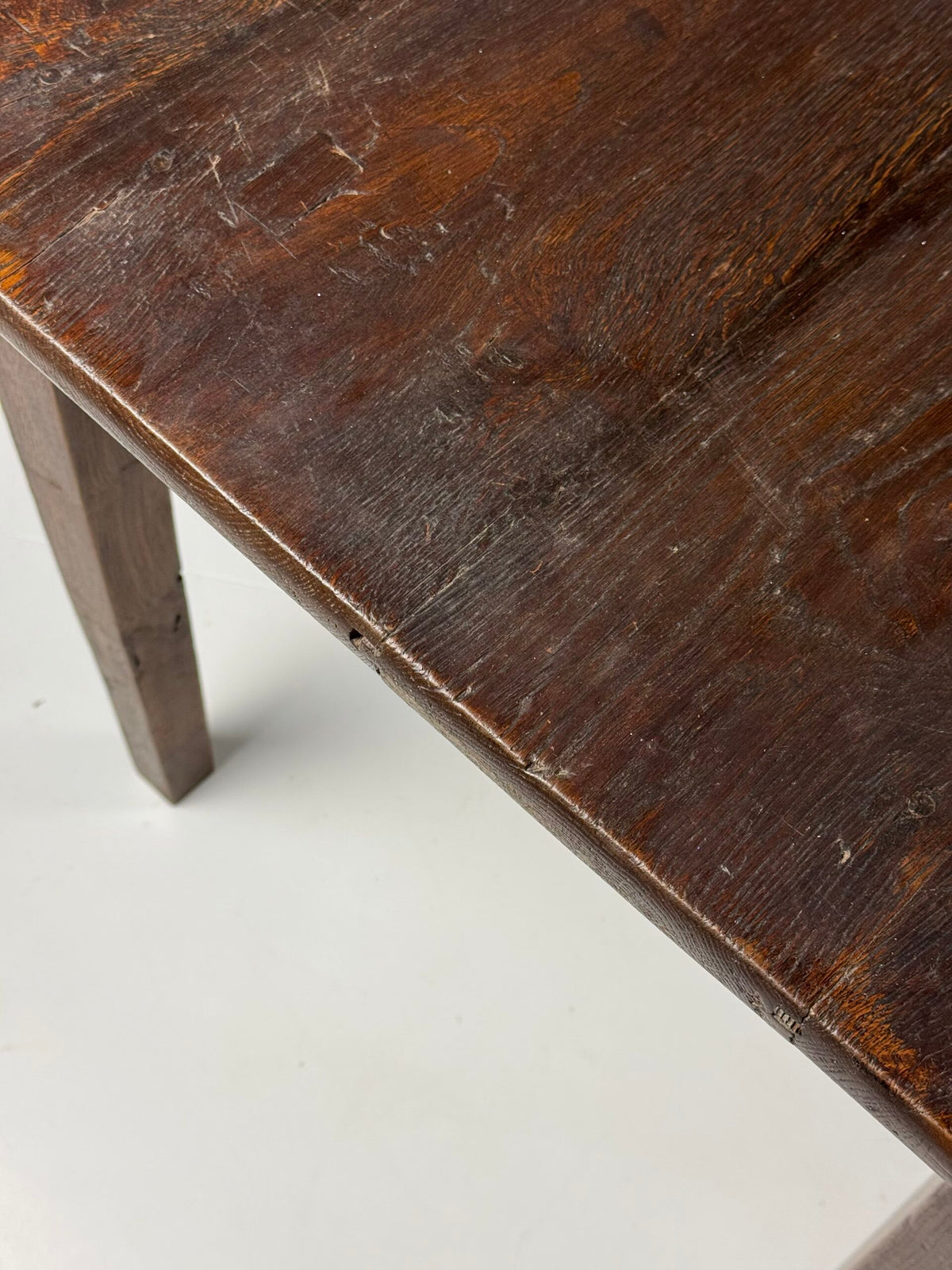 French Farmhouse Refectory Table with End Drawer, 258 cm, photo 14