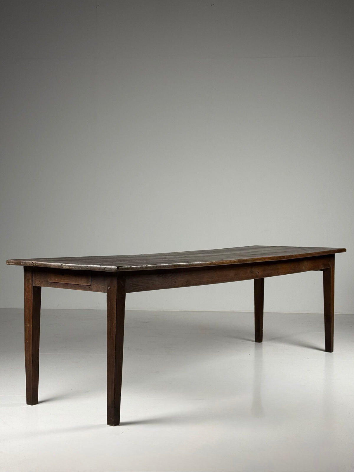 French Farmhouse Refectory Table with End Drawer, 258 cm, photo 10