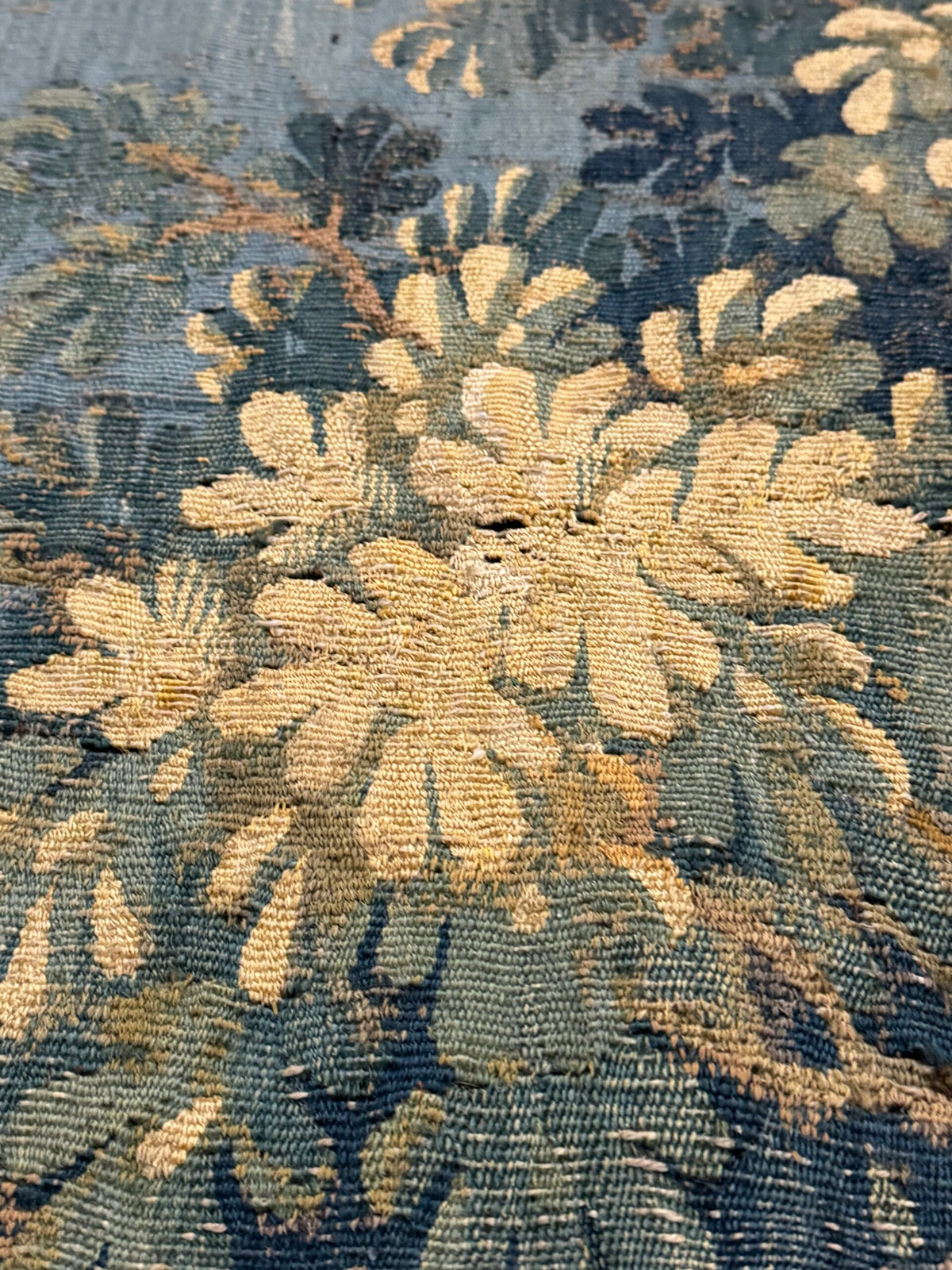 Large French Tapestry of an Exotic Chateau Garden, 18th Century, photo 12