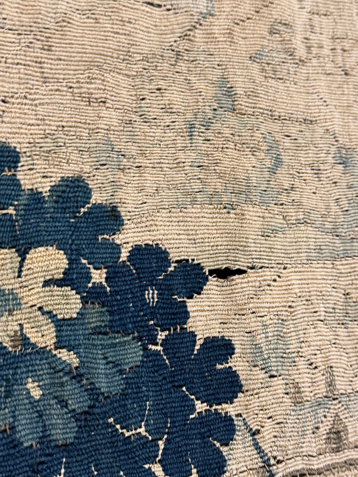 Large French Tapestry of an Exotic Chateau Garden, 18th Century, photo 13