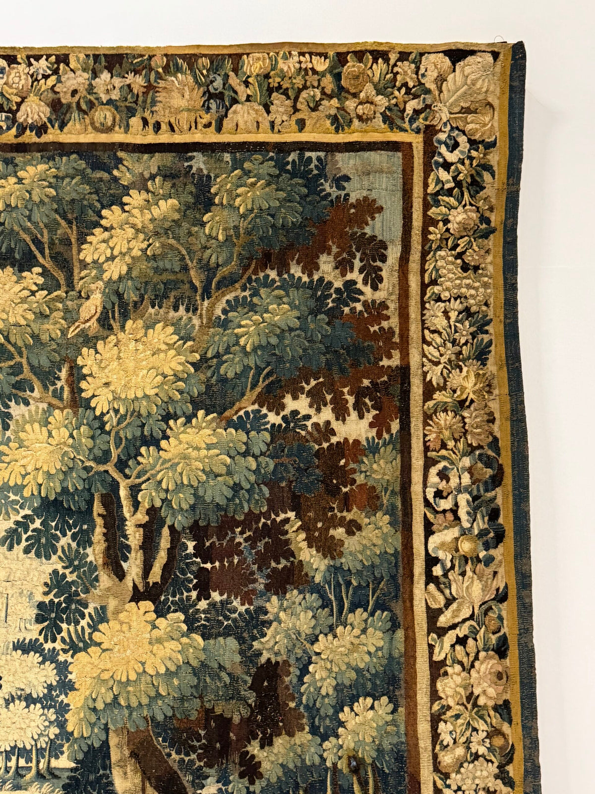 Large French Tapestry of an Exotic Chateau Garden, 18th Century, photo 20