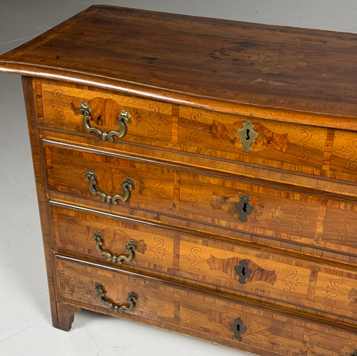 Italian Inlaid Chest of Drawers, 18th Century, photo 15