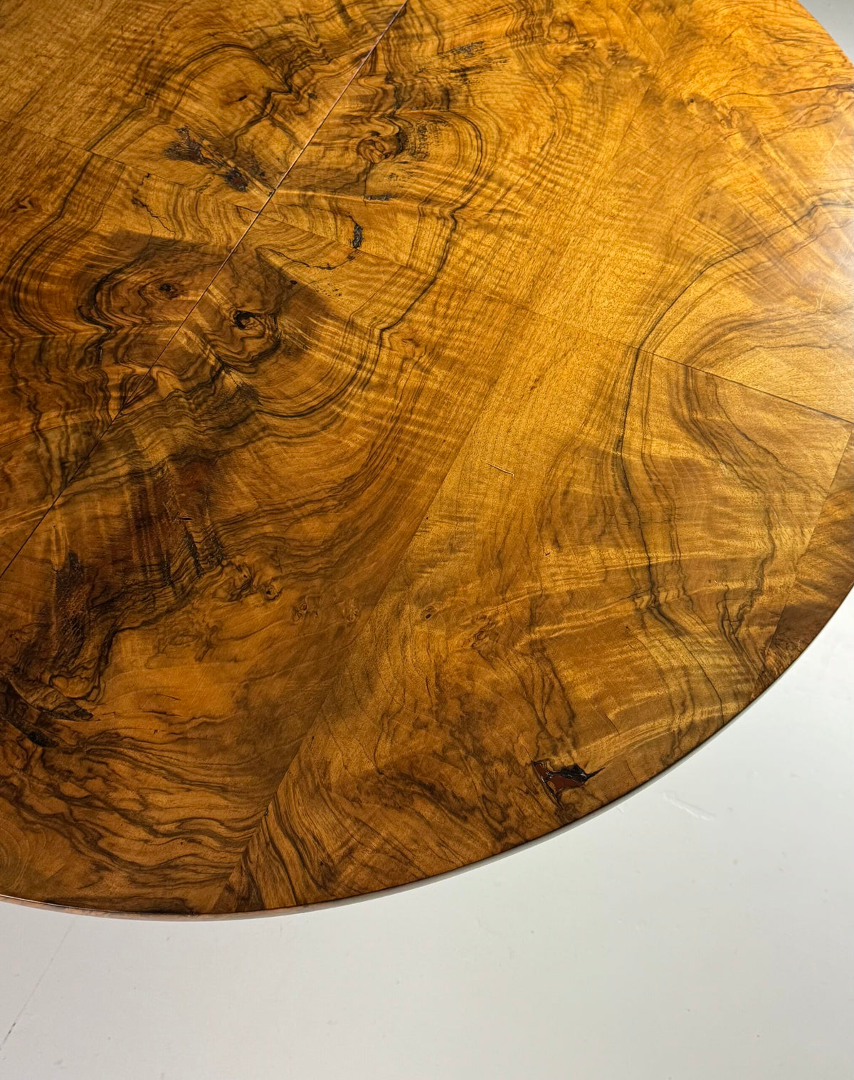Biedermeier Walnut Center Table, Early 19th Century, photo 7