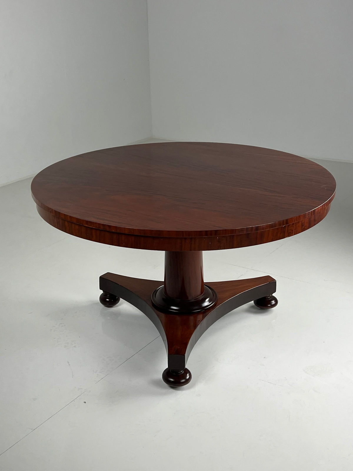 Large Mahogany Tilt Top Center Table, 19th Century, photo 21