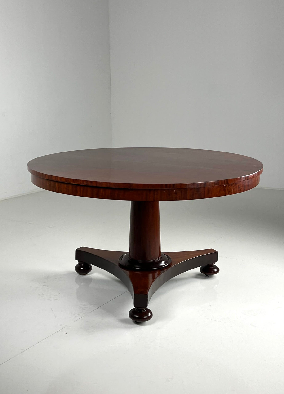 Large Mahogany Tilt Top Center Table, 19th Century, photo 20