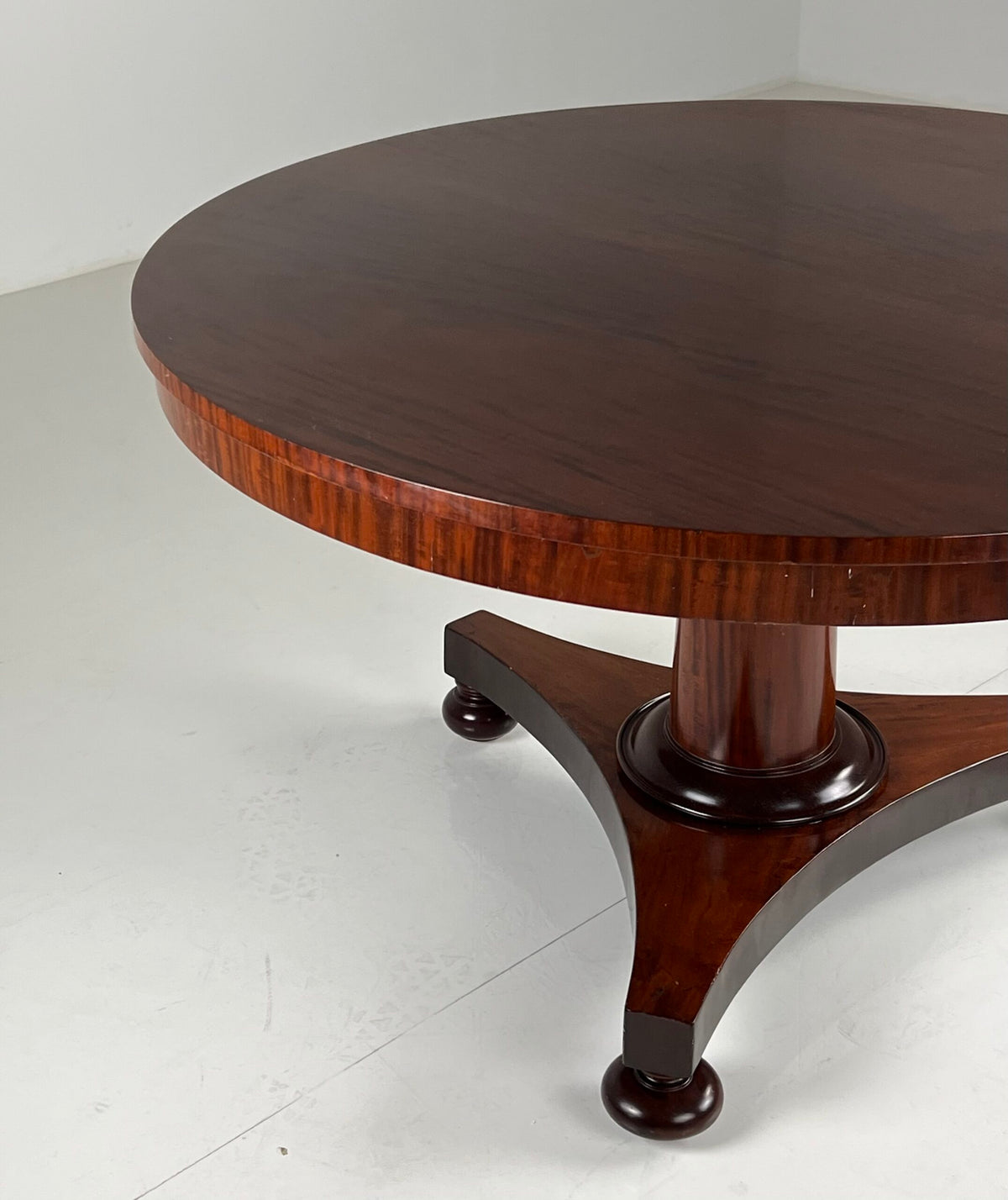 Large Mahogany Tilt Top Center Table, 19th Century, photo 18