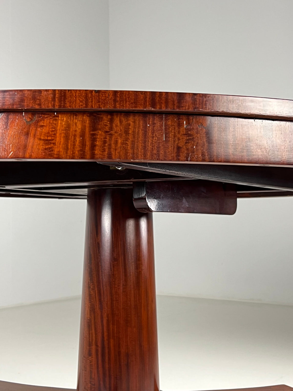 Large Mahogany Tilt Top Center Table, 19th Century, photo 16