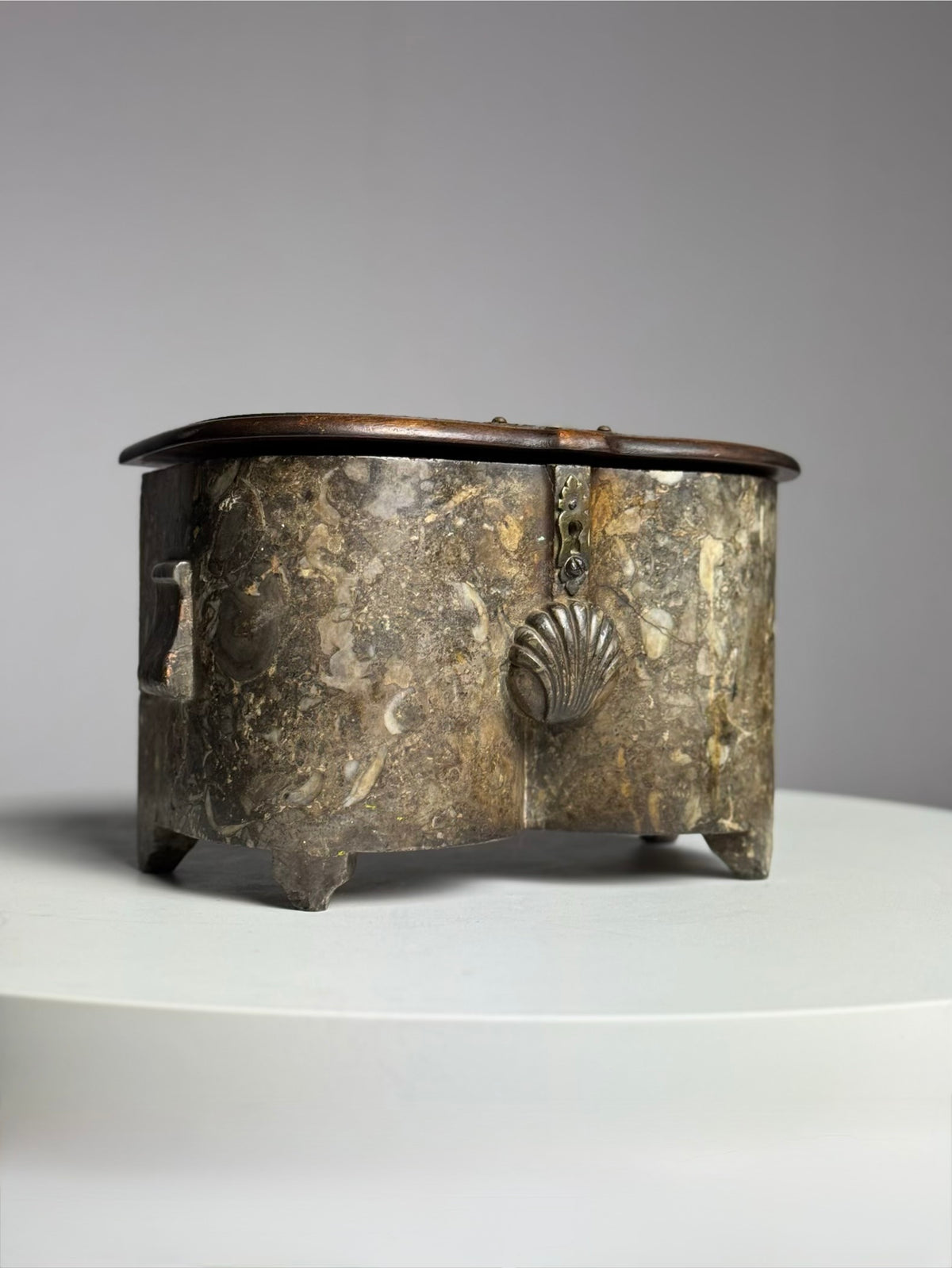 Regency Marble and Wood Viscera Box, 18th Century, photo 19