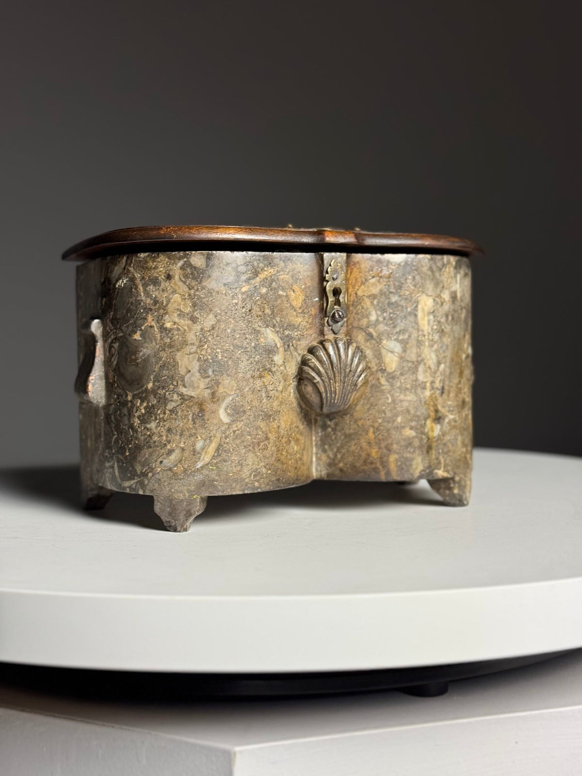 Regency Marble and Wood Viscera Box, 18th Century, photo 17