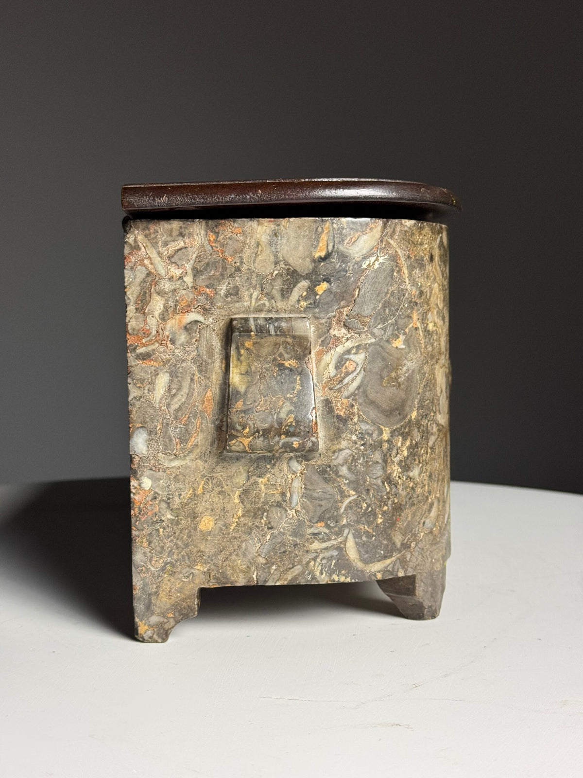 Regency Marble and Wood Viscera Box, 18th Century, photo 9