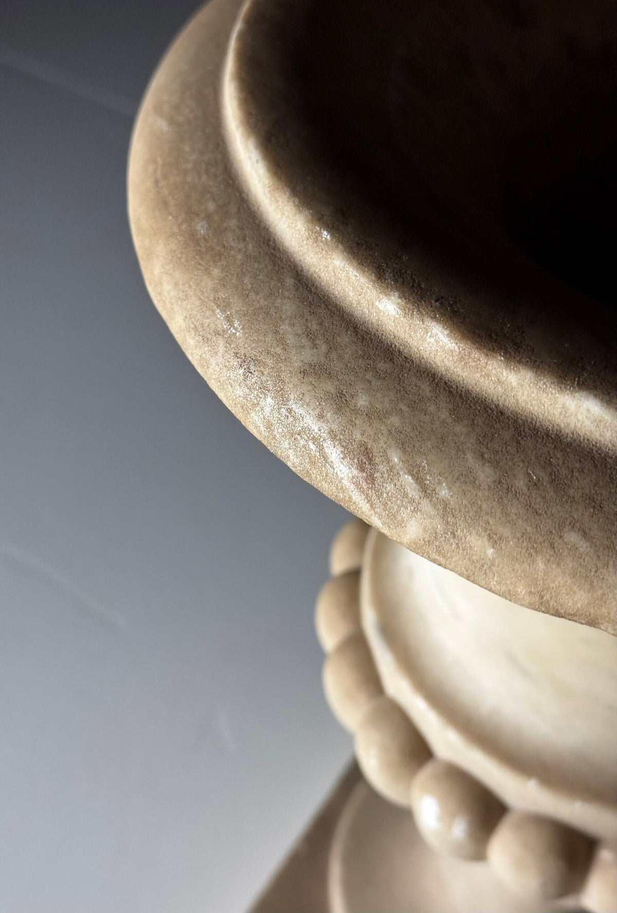 Early 20th Century Solid Marble Jardiniere, photo 12
