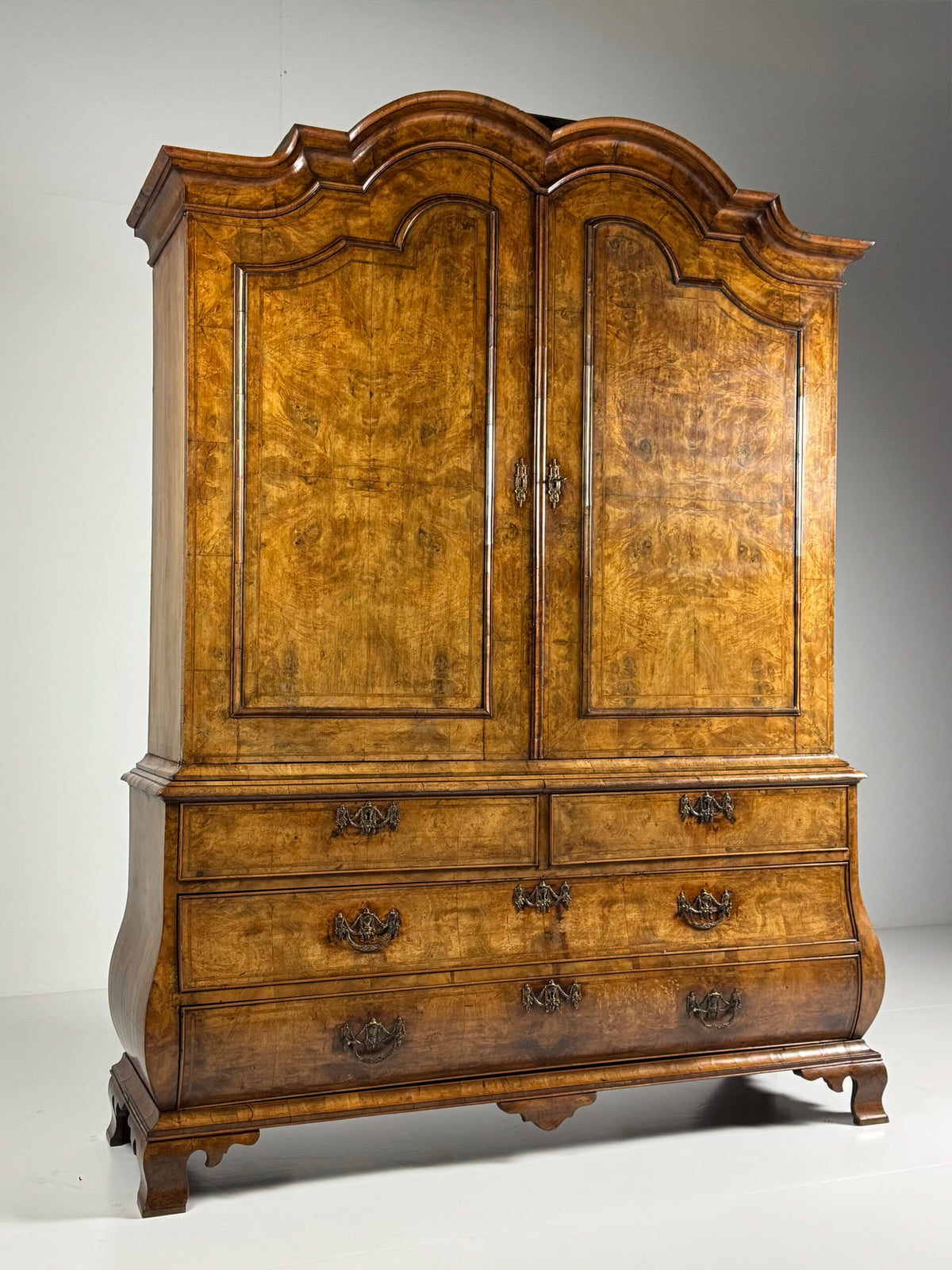 Dutch Burr Walnut Cabinet, 1770 to 1790, photo 13