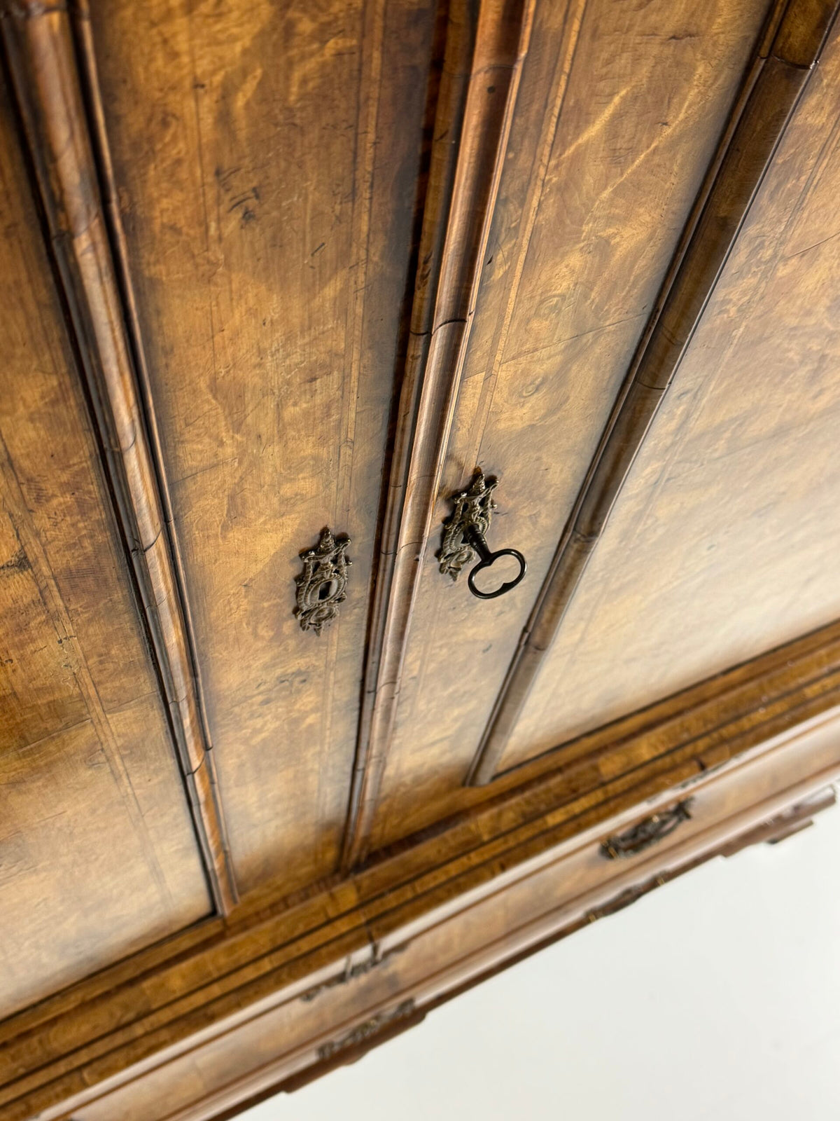 Dutch Burr Walnut Cabinet, 1770 to 1790, photo 25