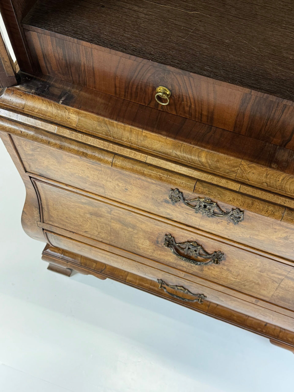 Dutch Burr Walnut Cabinet, 1770 to 1790, photo 37