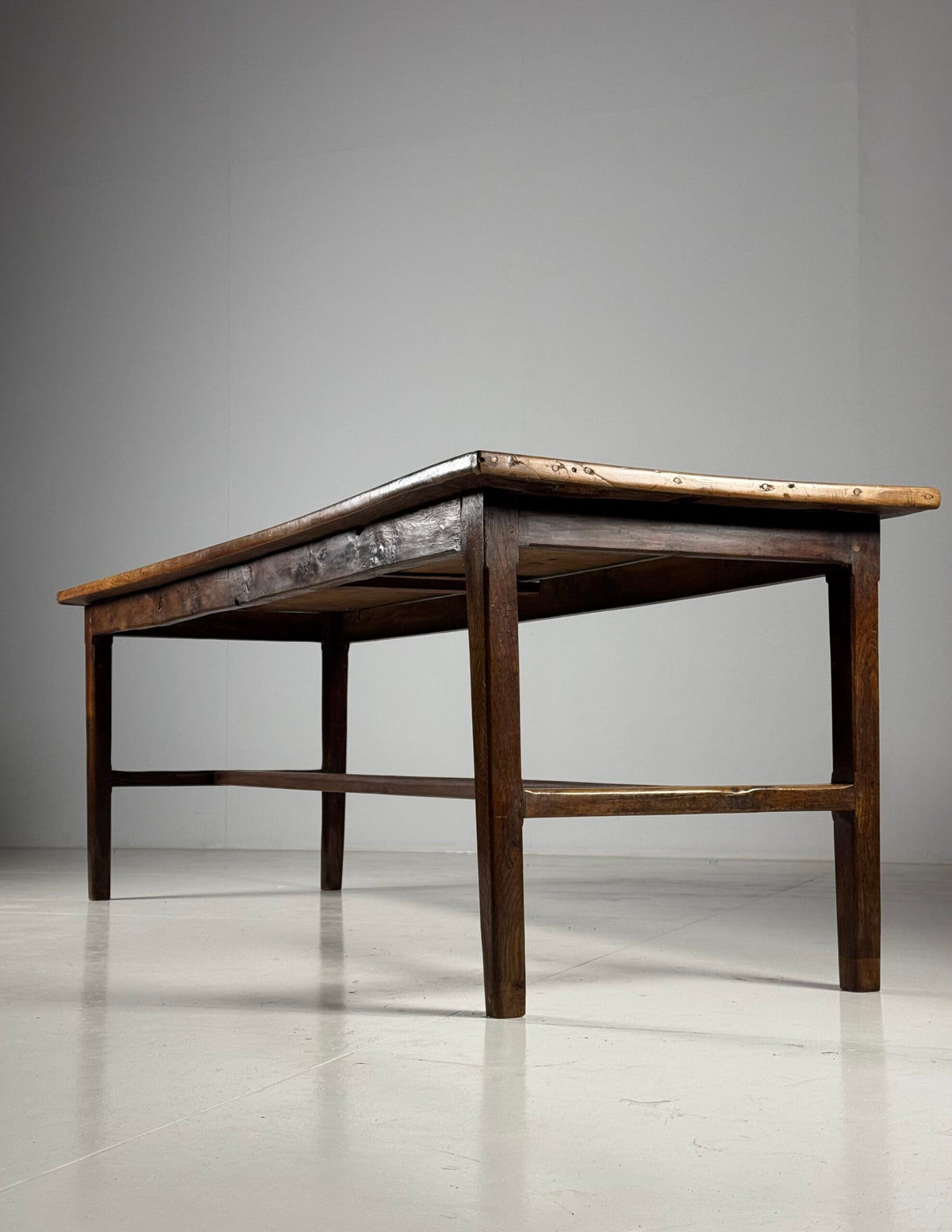 French Farmhouse Refectory Dining Table, Late 18th Century, photo 12